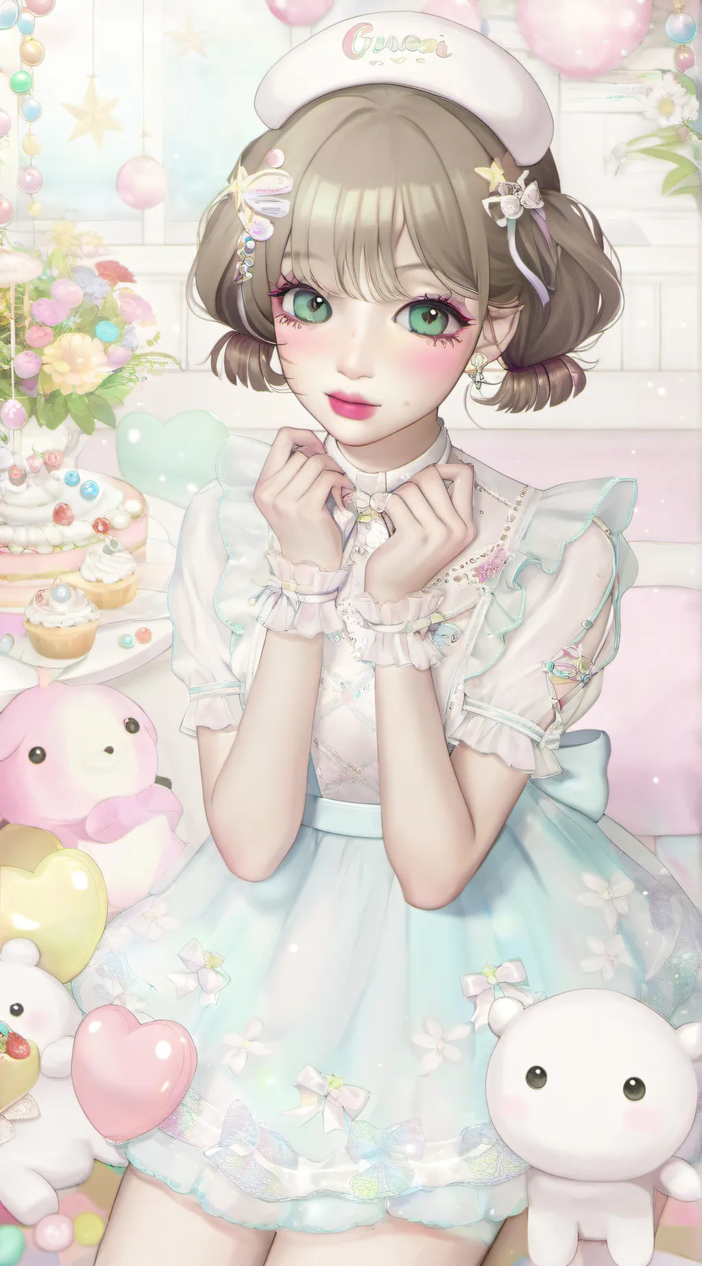 ai character: Hazel background