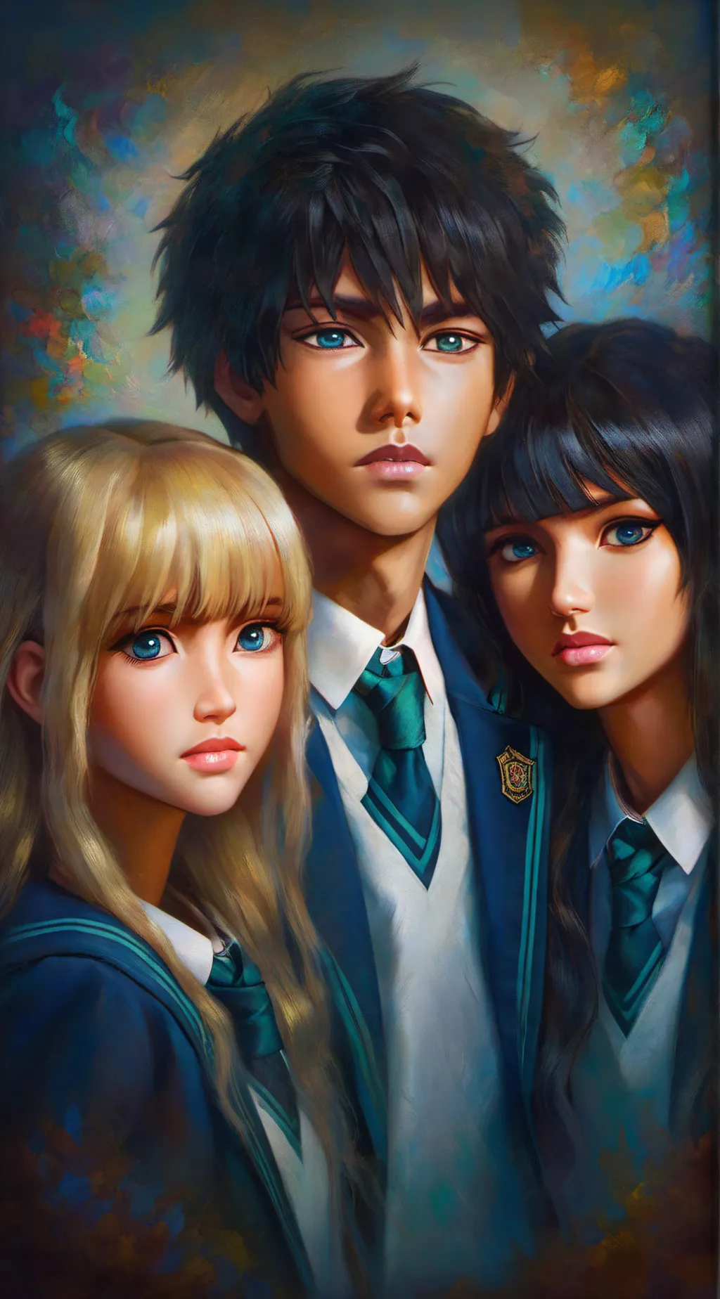 ai character: Quang  background