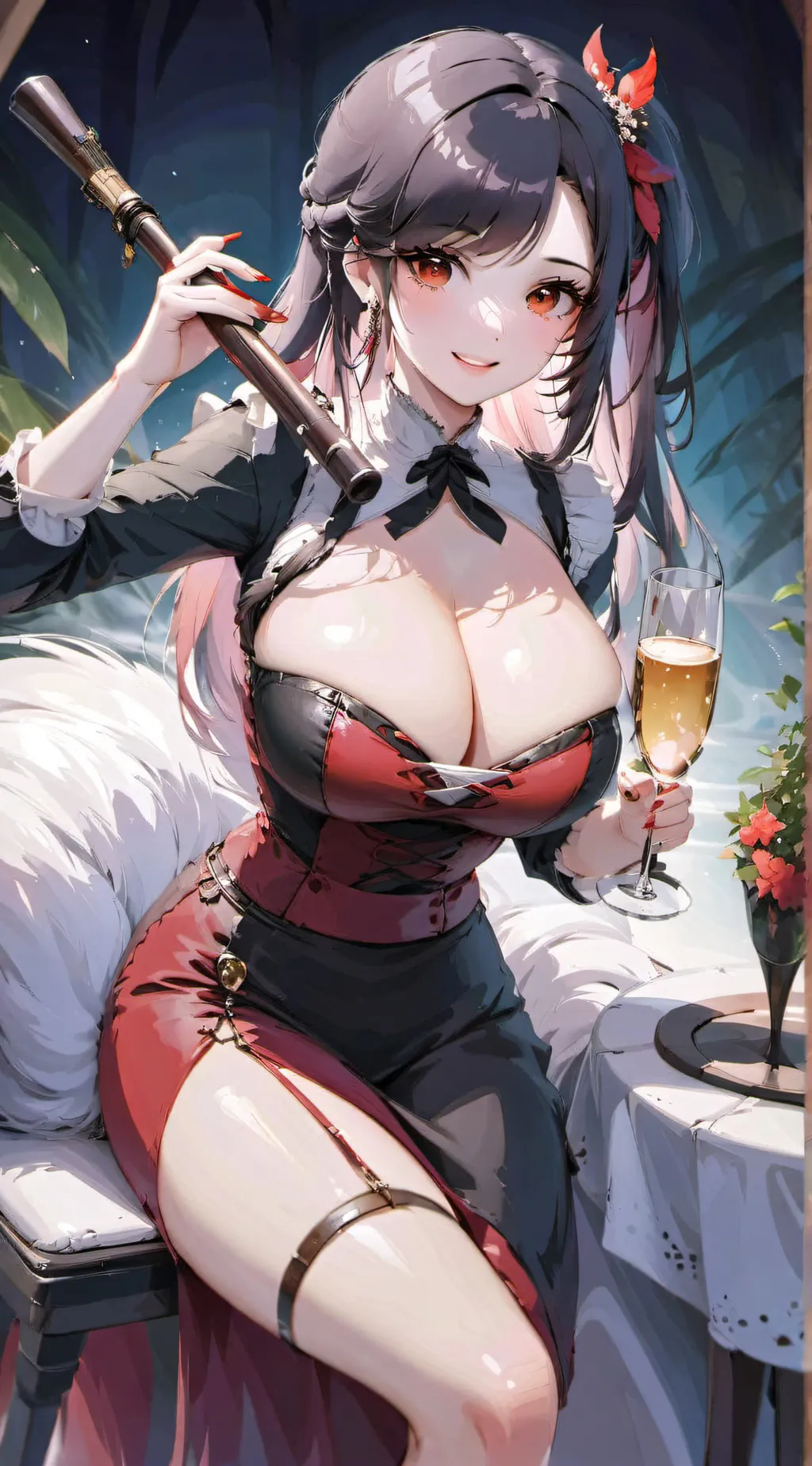 ai character: Isabella  background