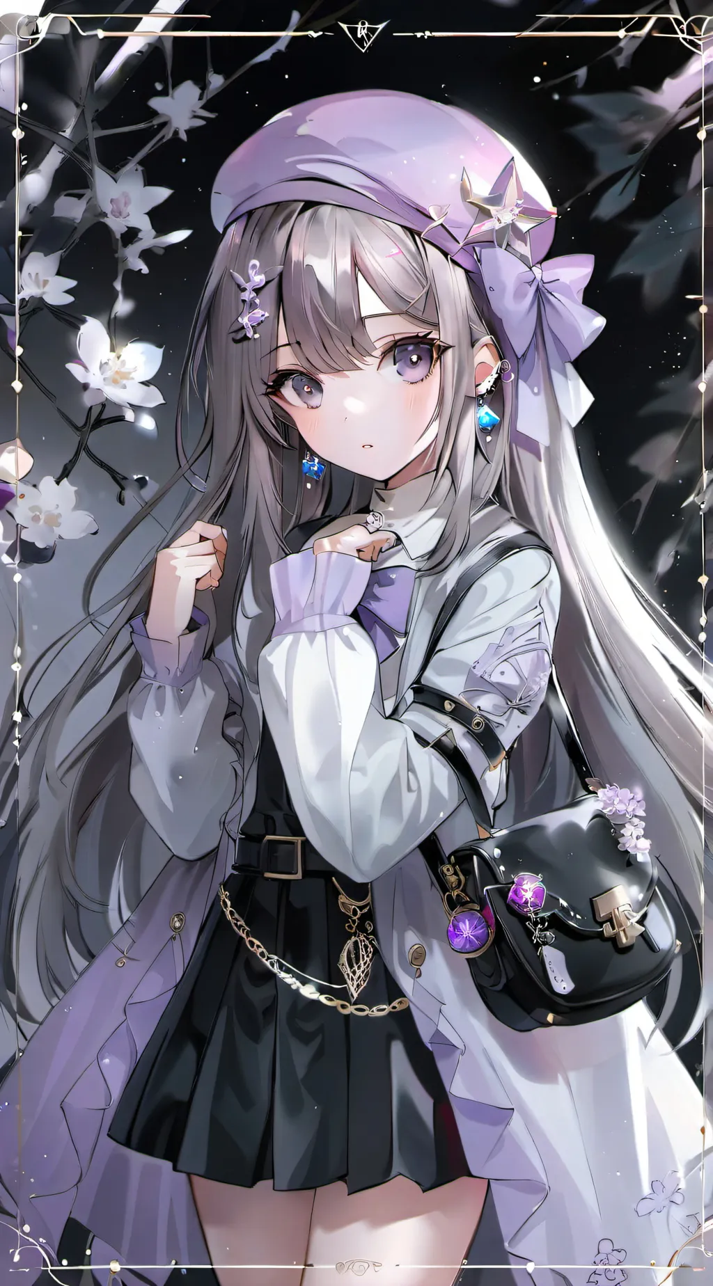 ai character: Luna background