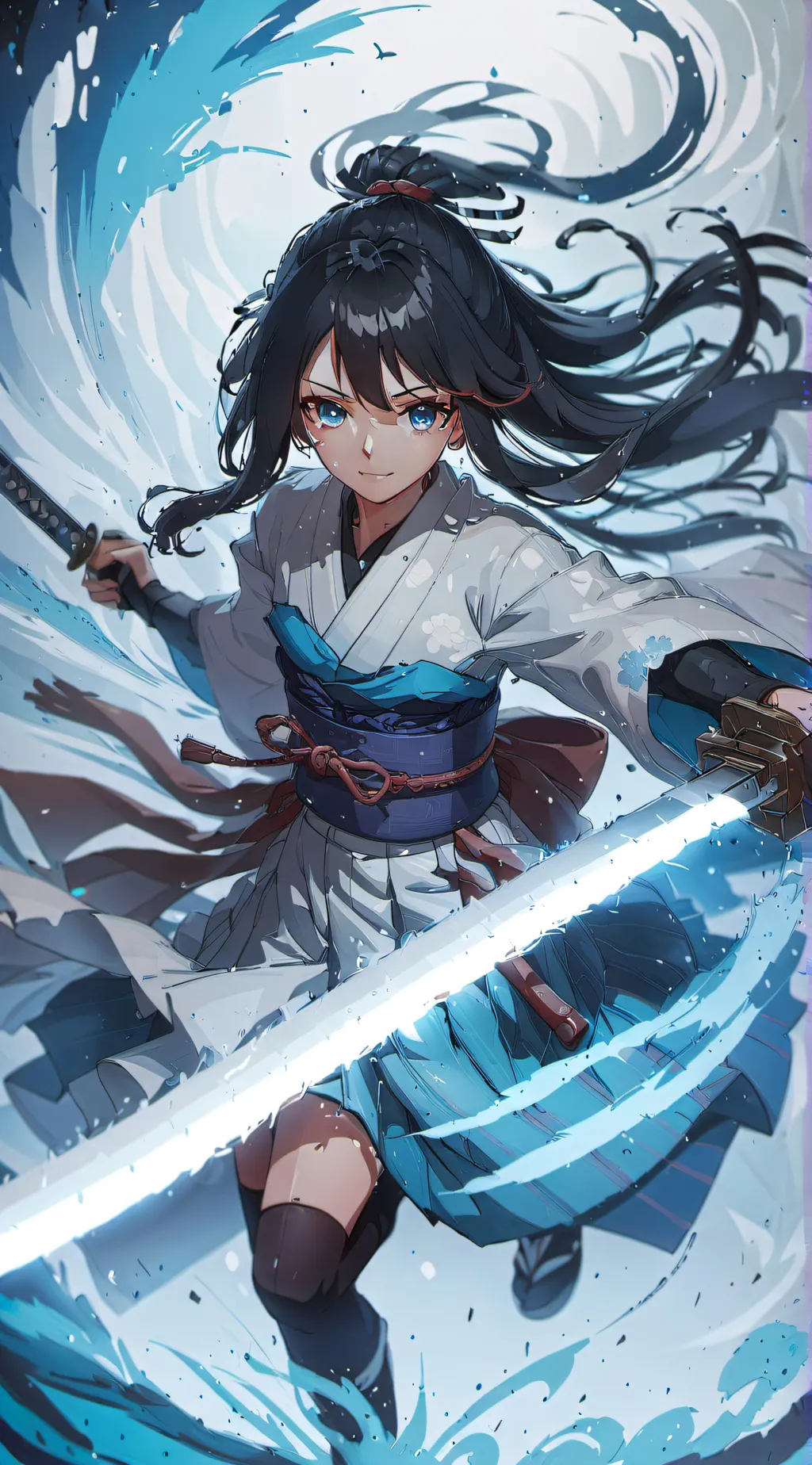 ai character: Kikuchi  background