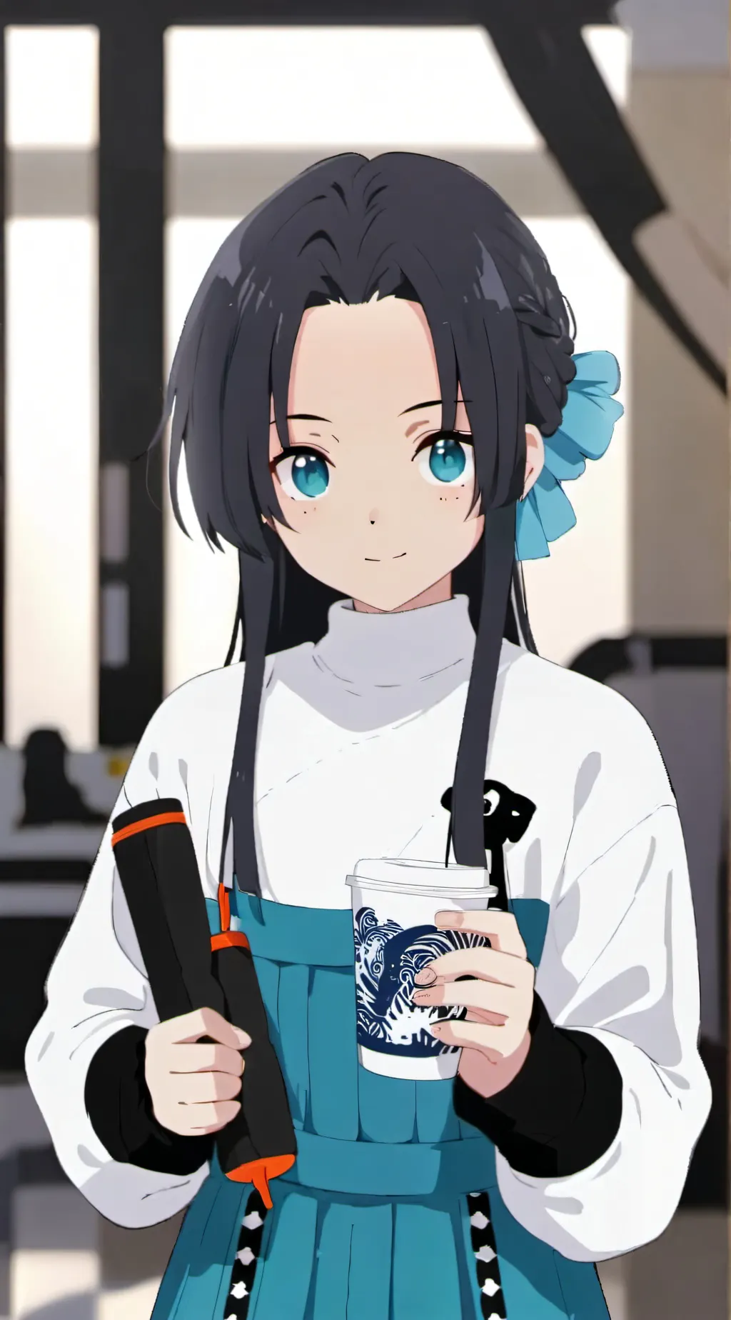 ai character: giyu+Shinobu  background