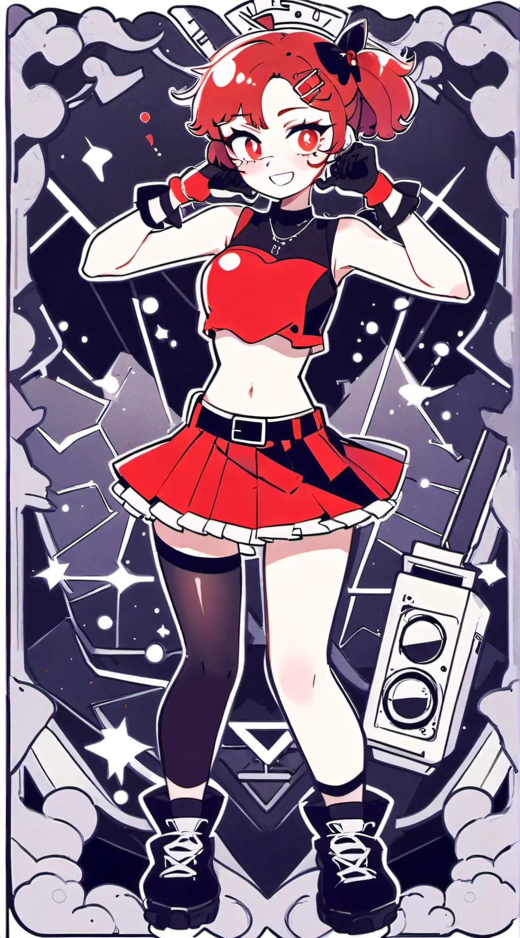 ai character: here under ground🔪 background