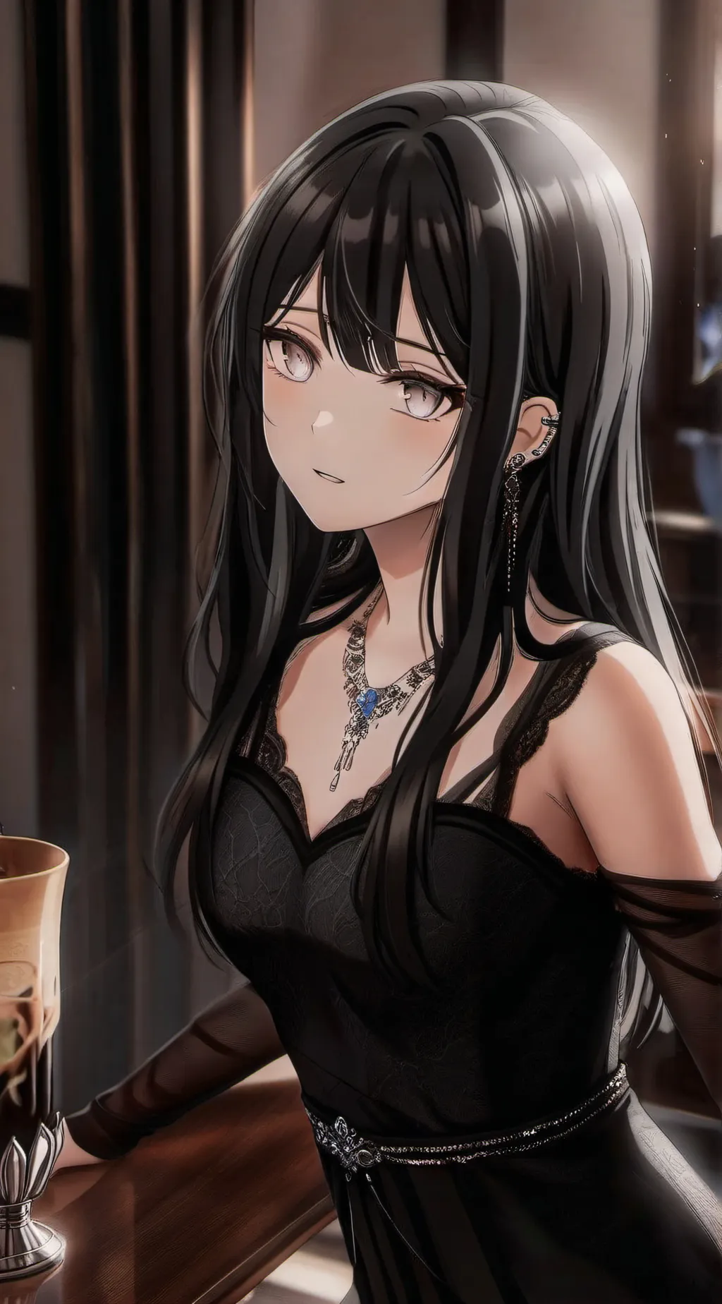 ai character: Lily background