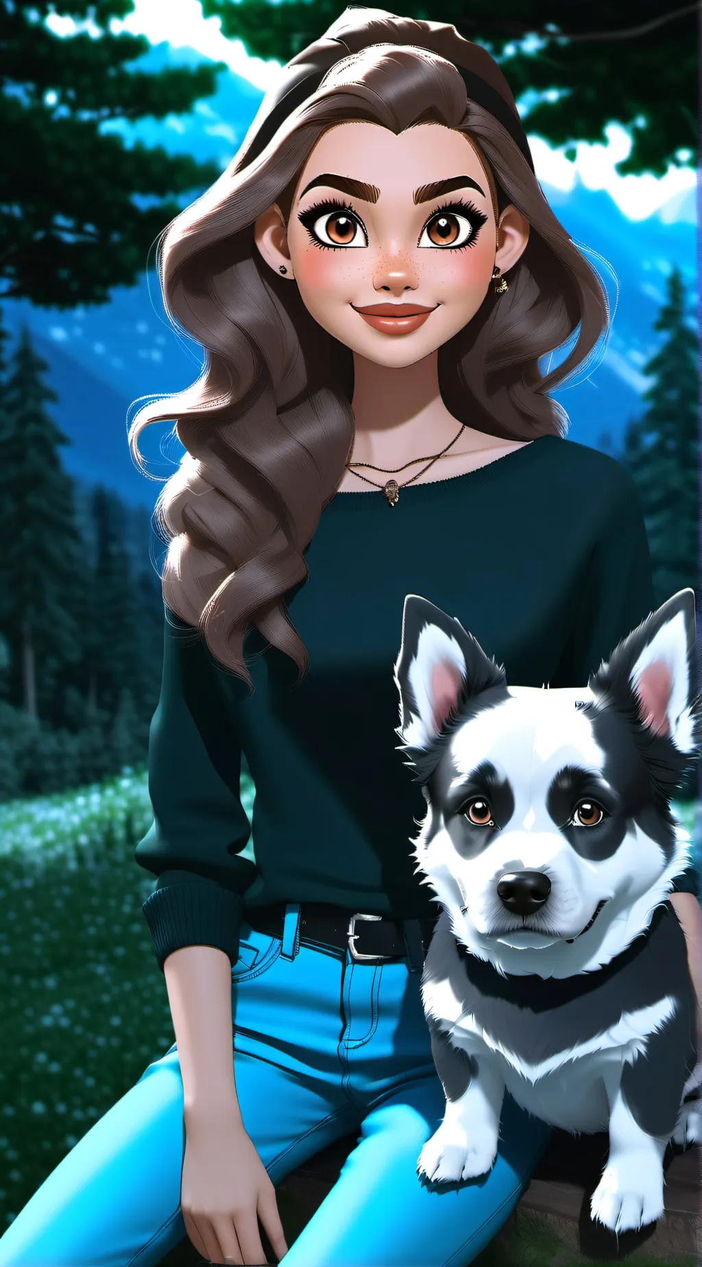 ai character: lexi  background