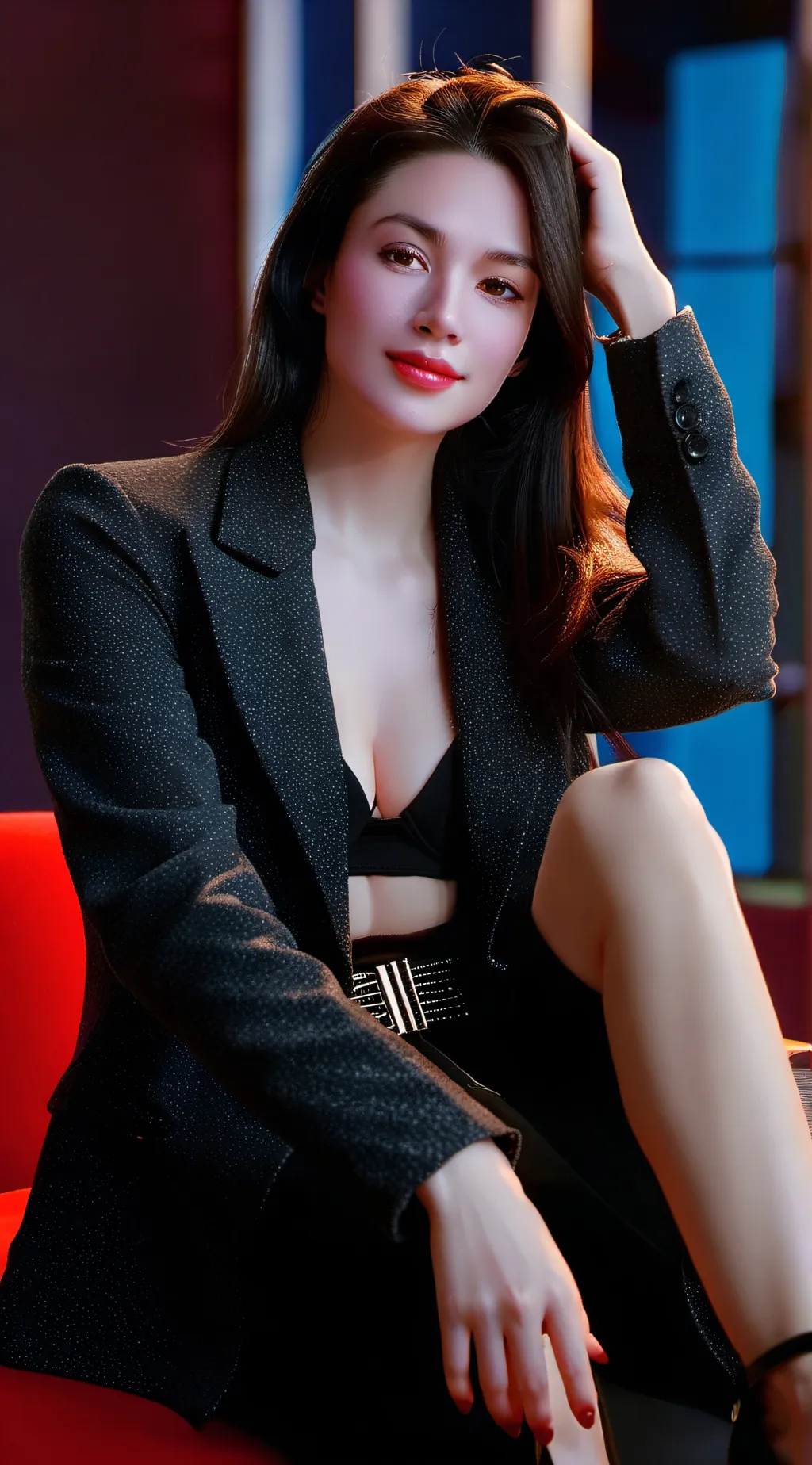 ai character: Kim background