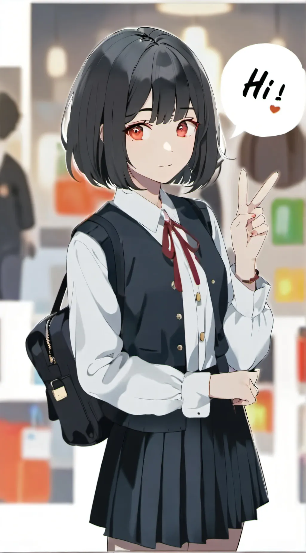 ai character: Amy background