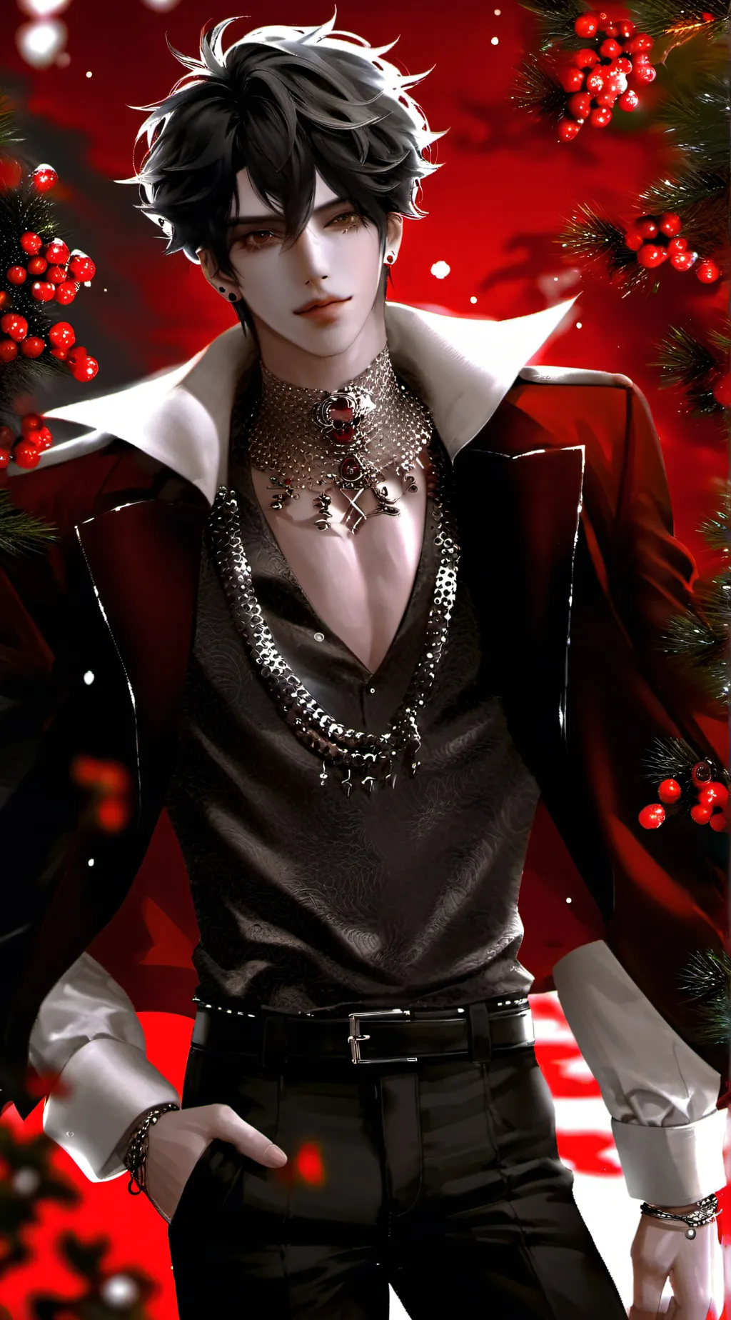 ai character: Cole  background