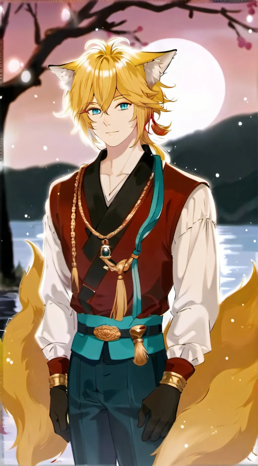 ai character: max background