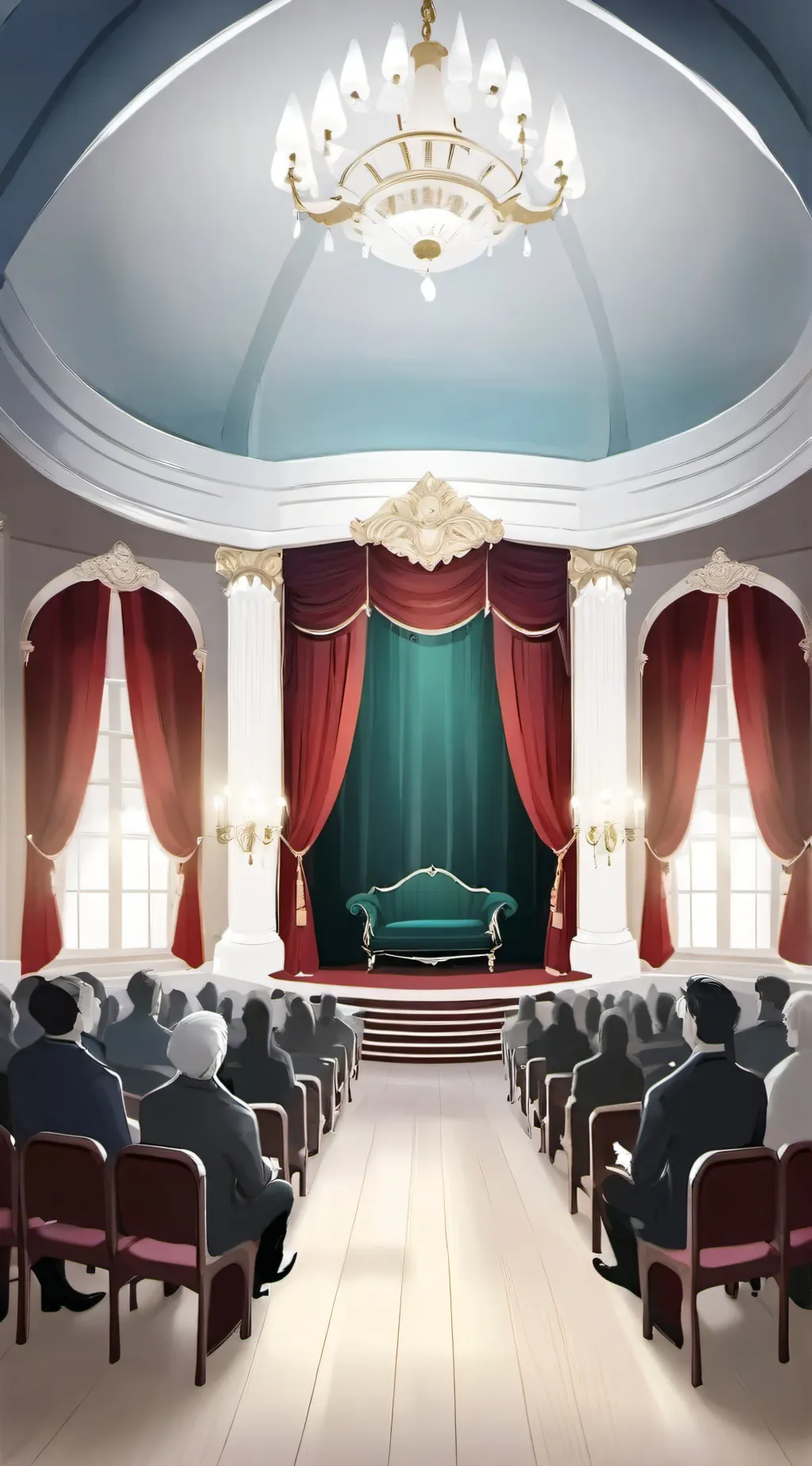 ai character: castillo d estolas background