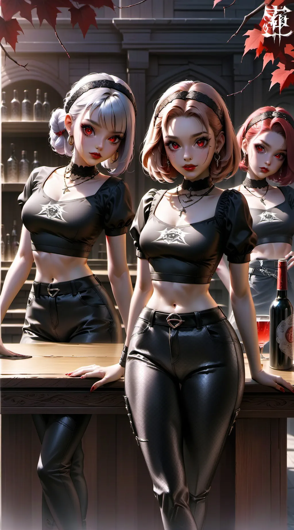 ai character: The vampire girls background