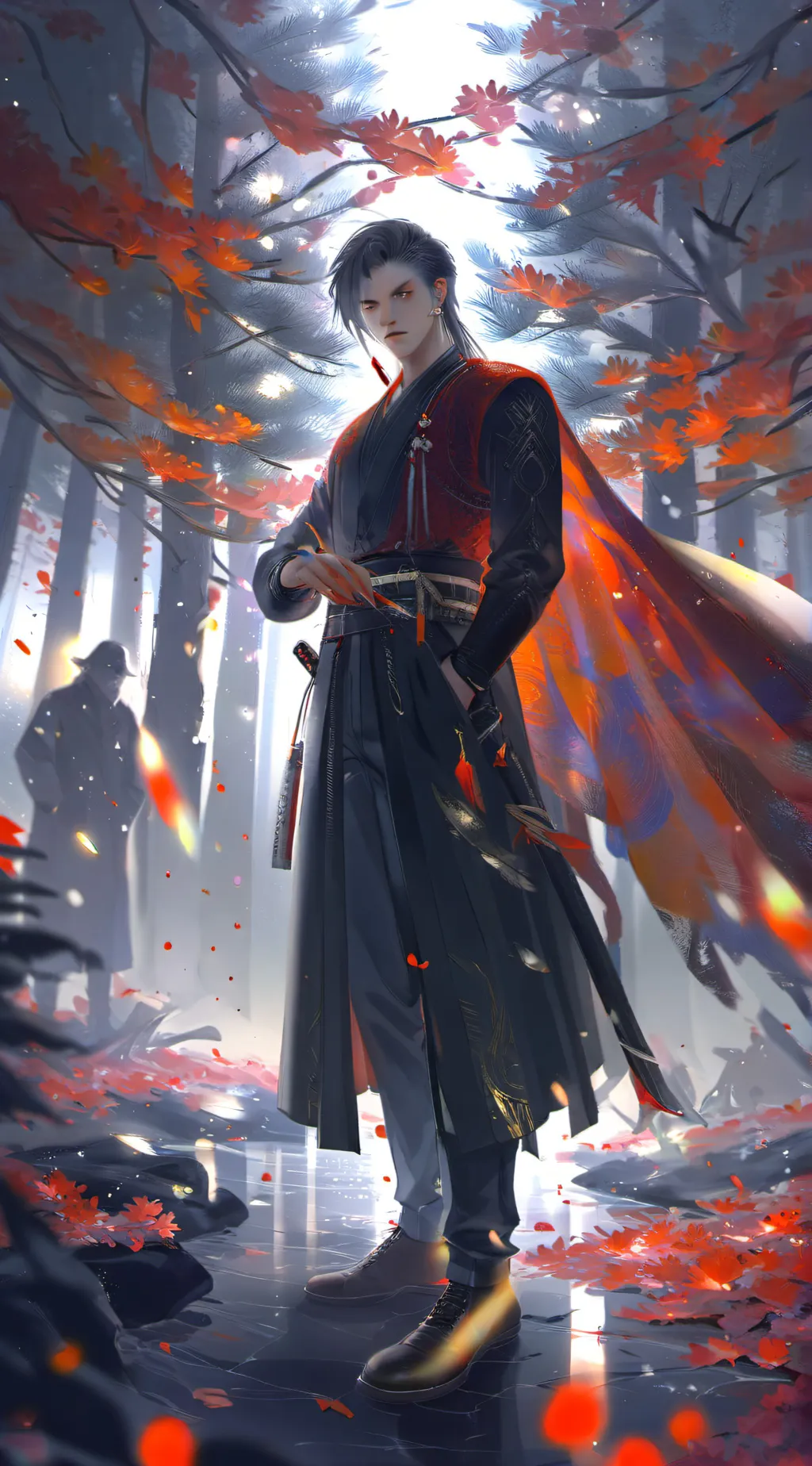 ai character: crak background