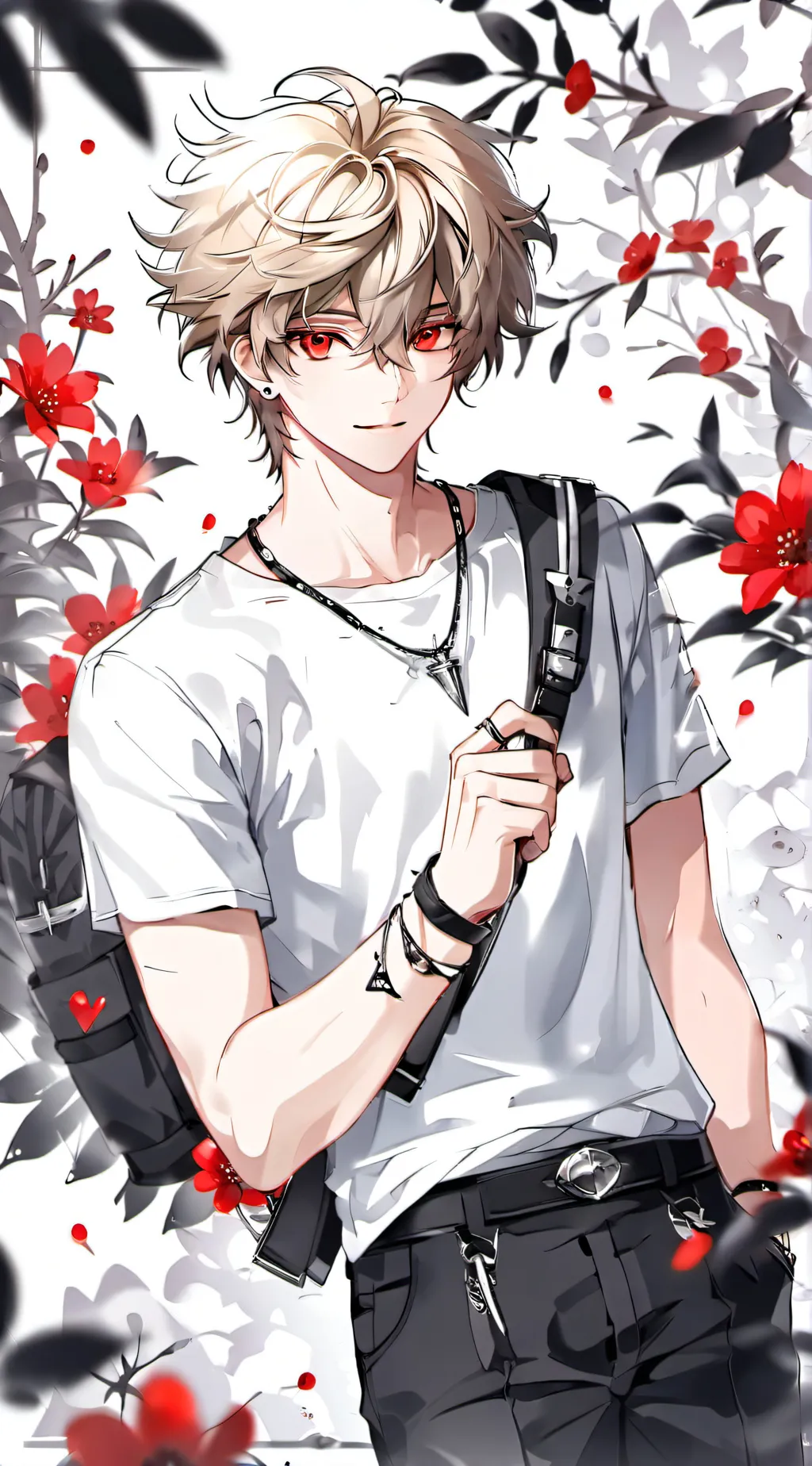 ai character: Bakugo  background