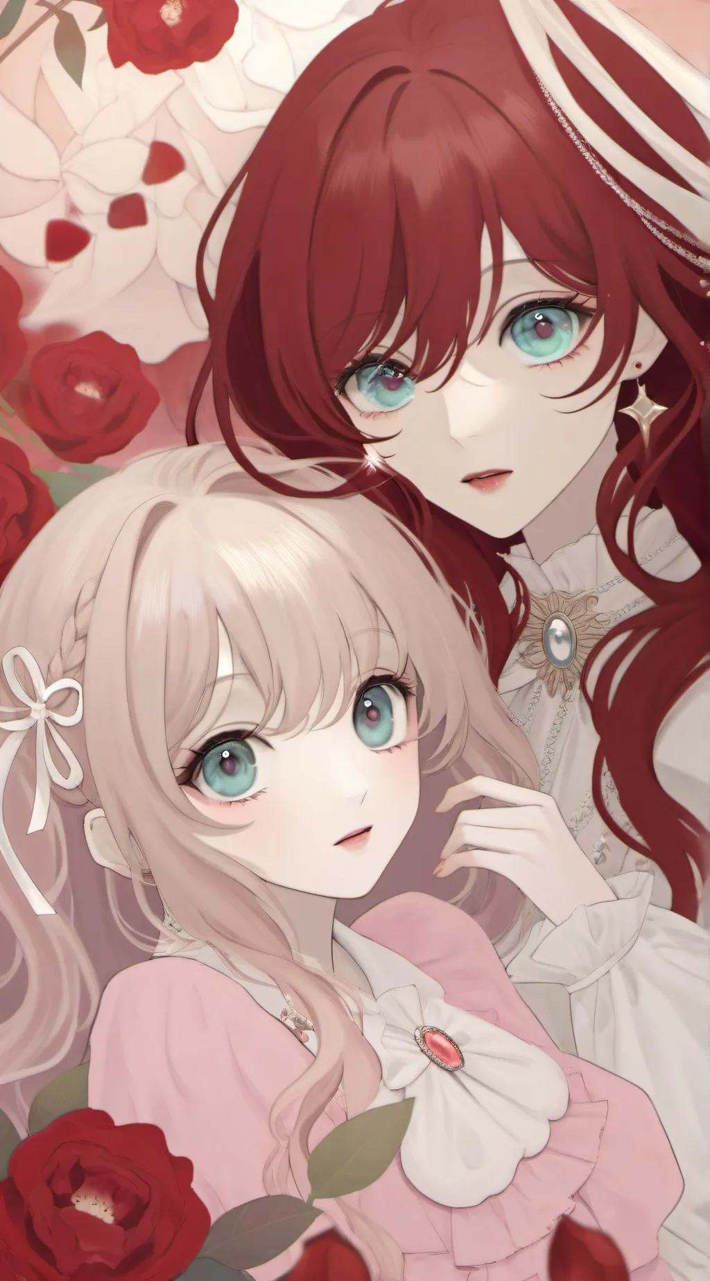 ai character: Lily and Quinn background