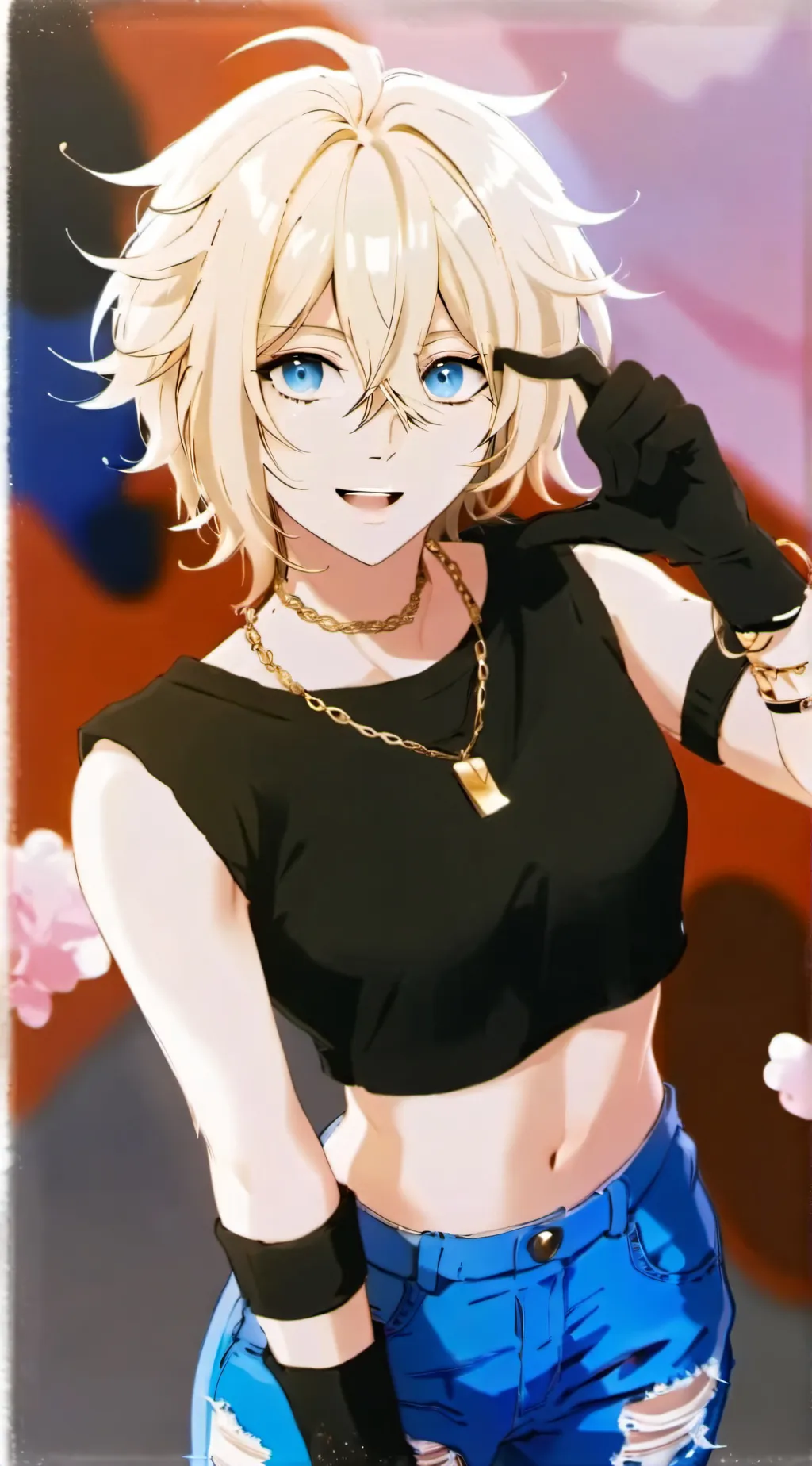 ai character: Sam background