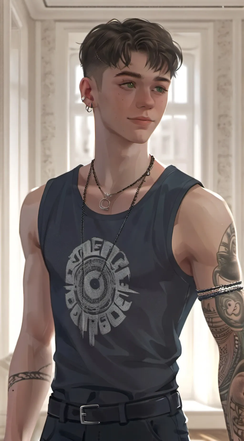 ai character: Luke🔫 background