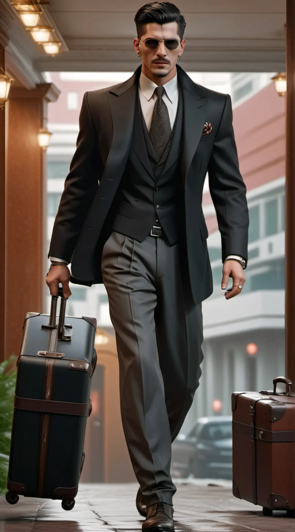 ai character: adam background