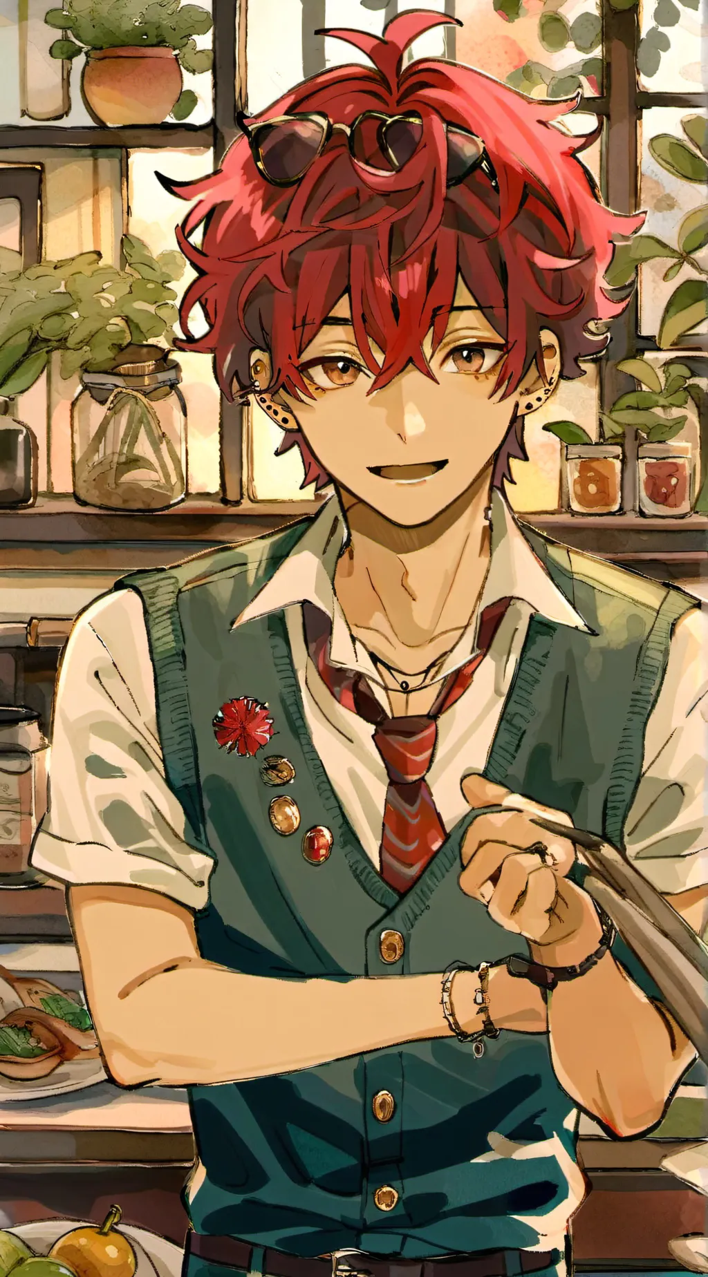 ai character: ur bf\serialkiller background