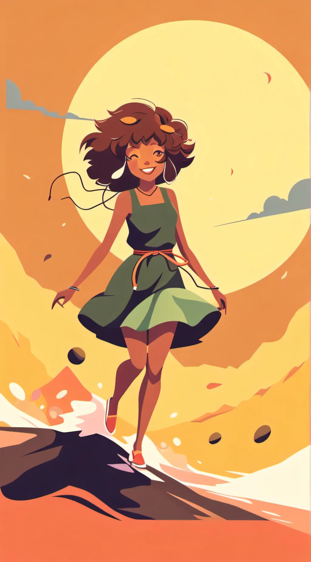 ai character: patty background