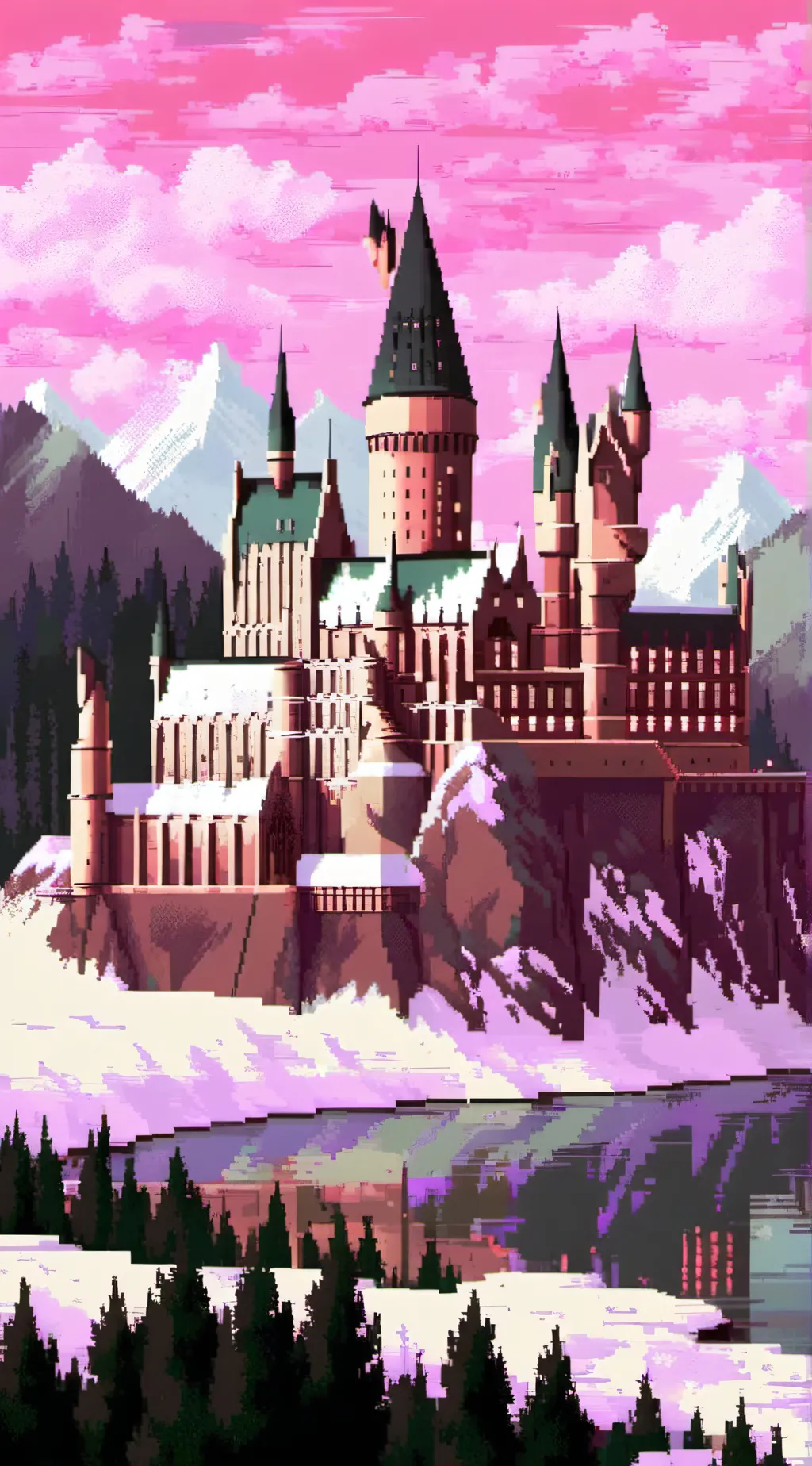 ai character: Hogwartyss background