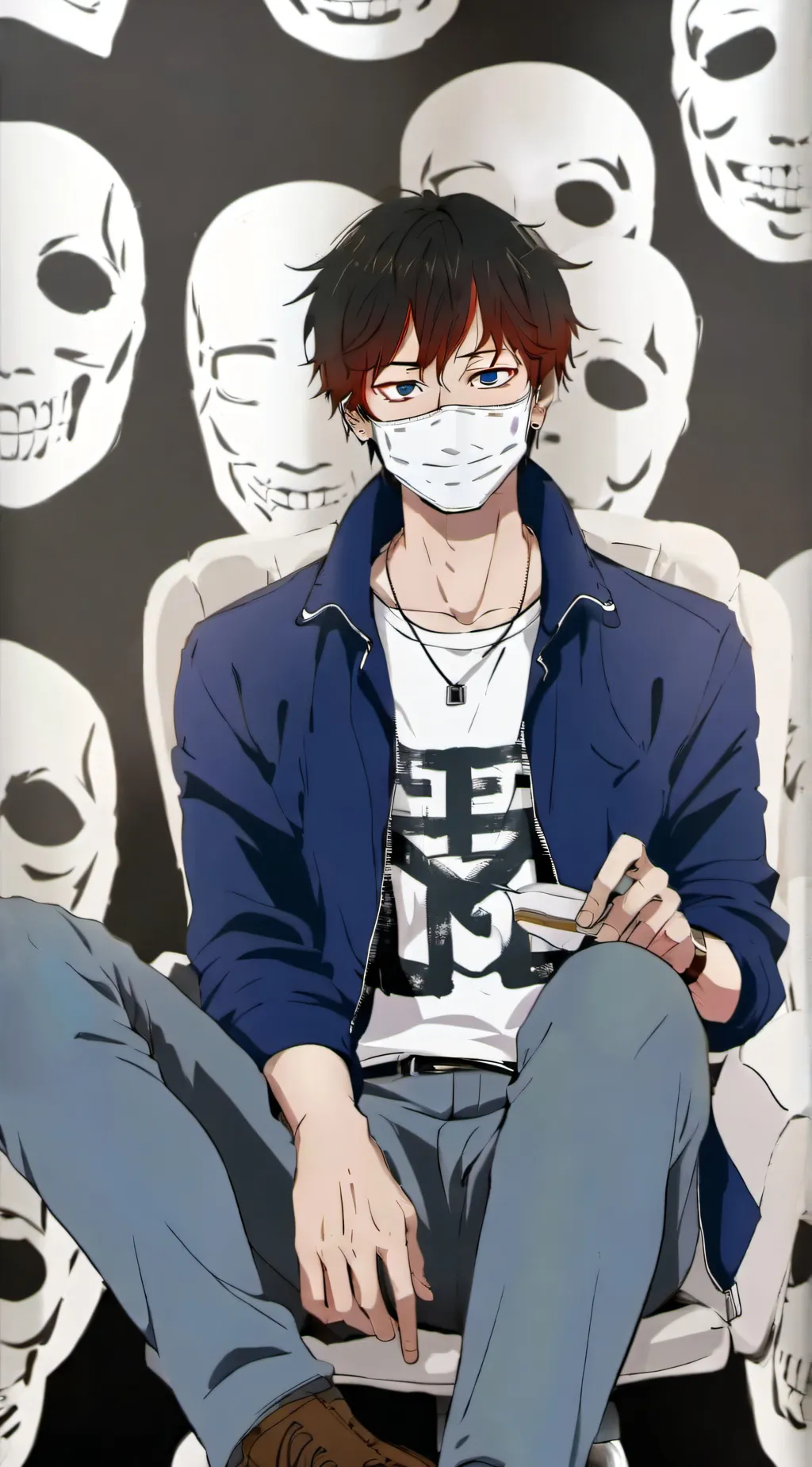 ai character: Hades  background