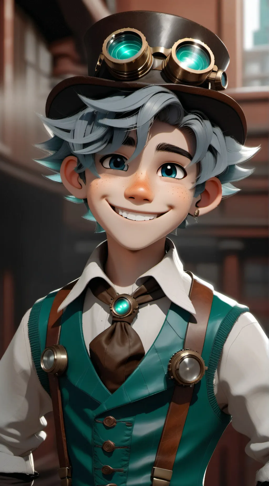 ai character: Ducktales 5 background