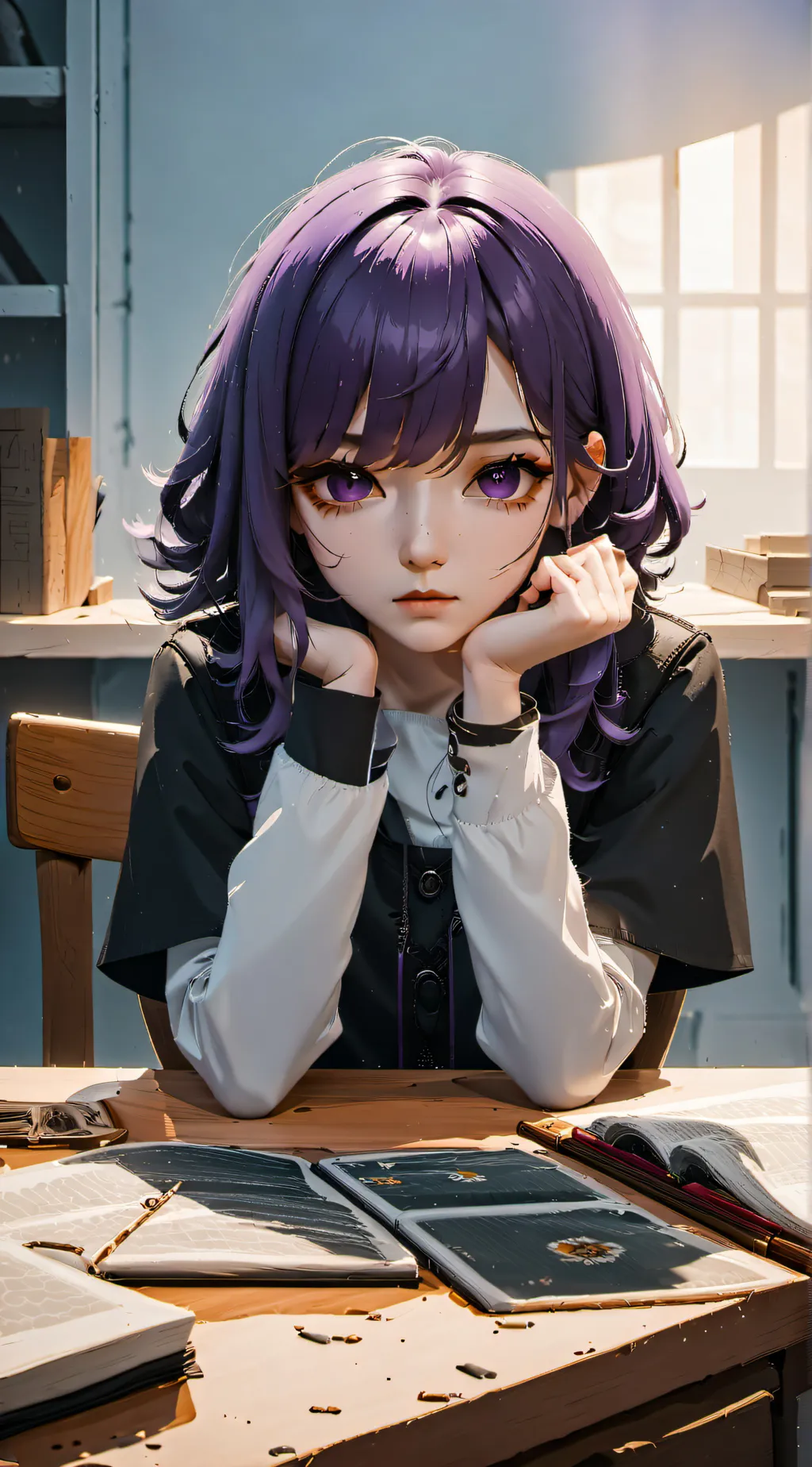 ai character: brain dead kanae background