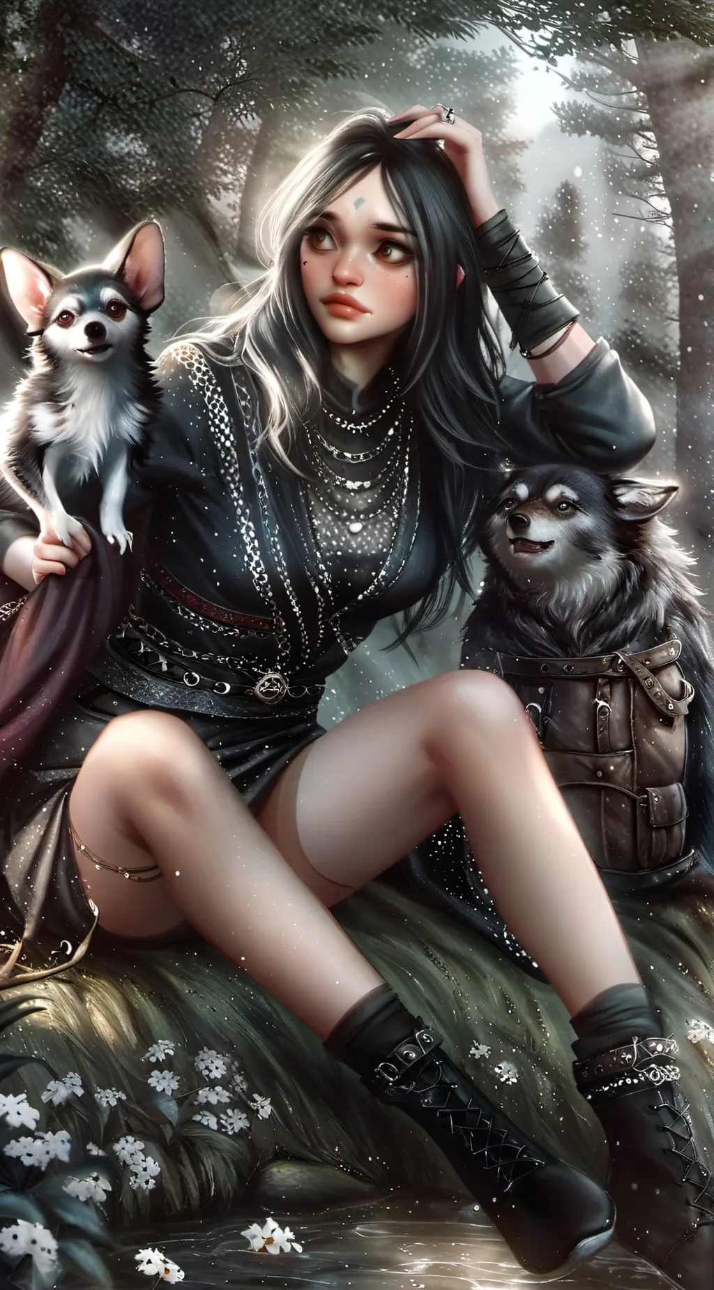 ai character: Luncida  background