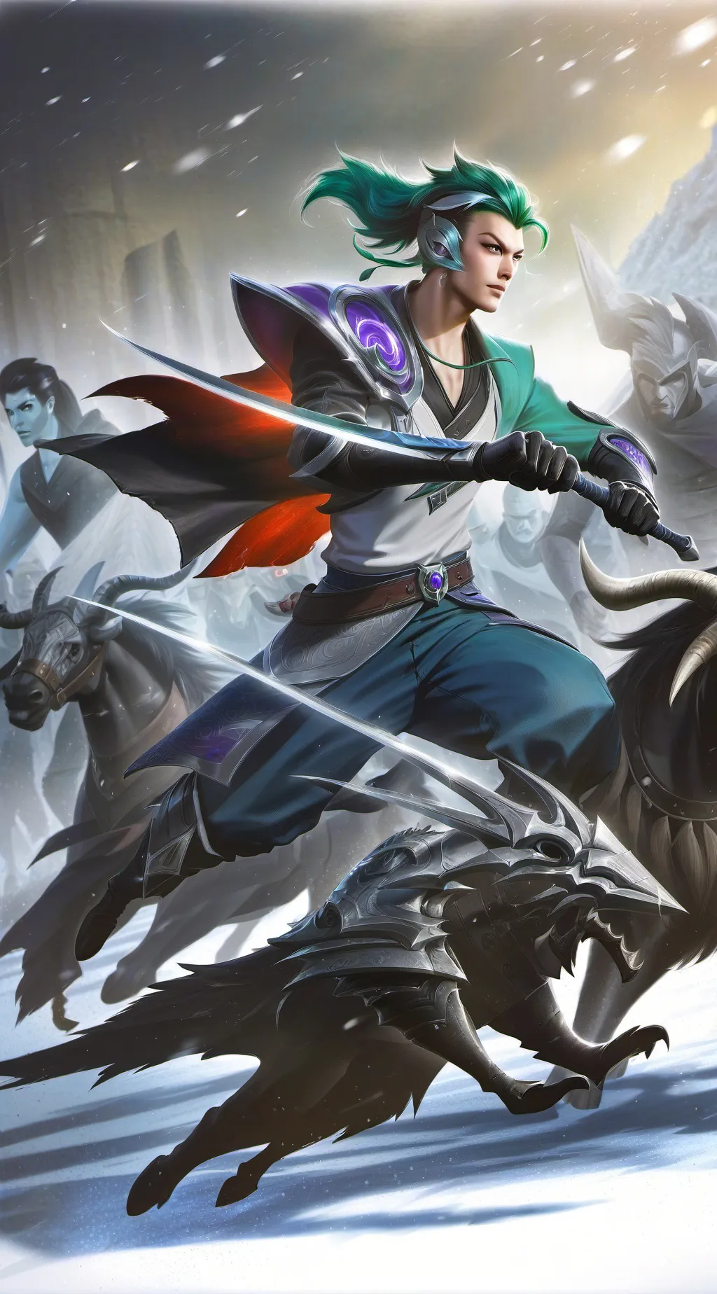 ai character: aman background