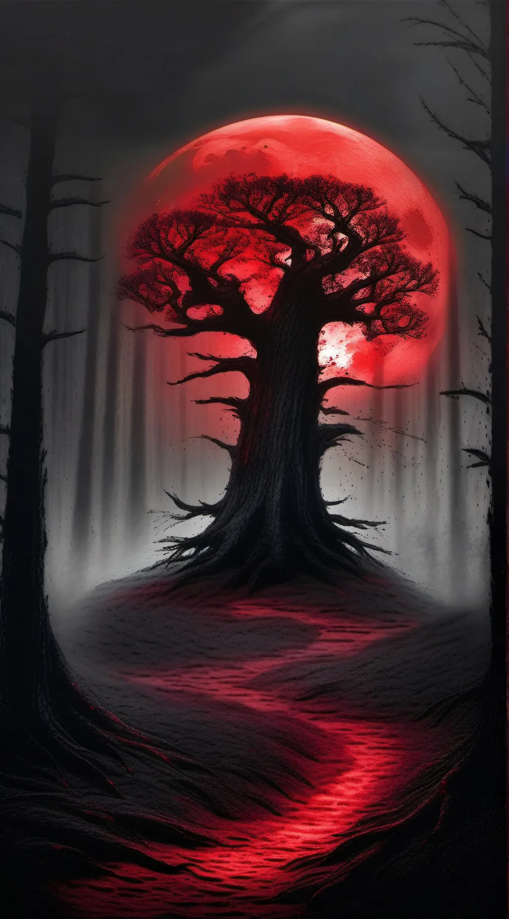 ai character: The Bloodmoon background