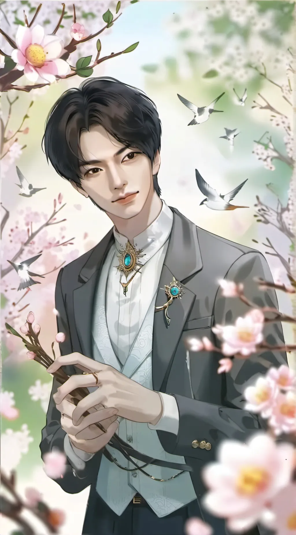 ai character: Leo background