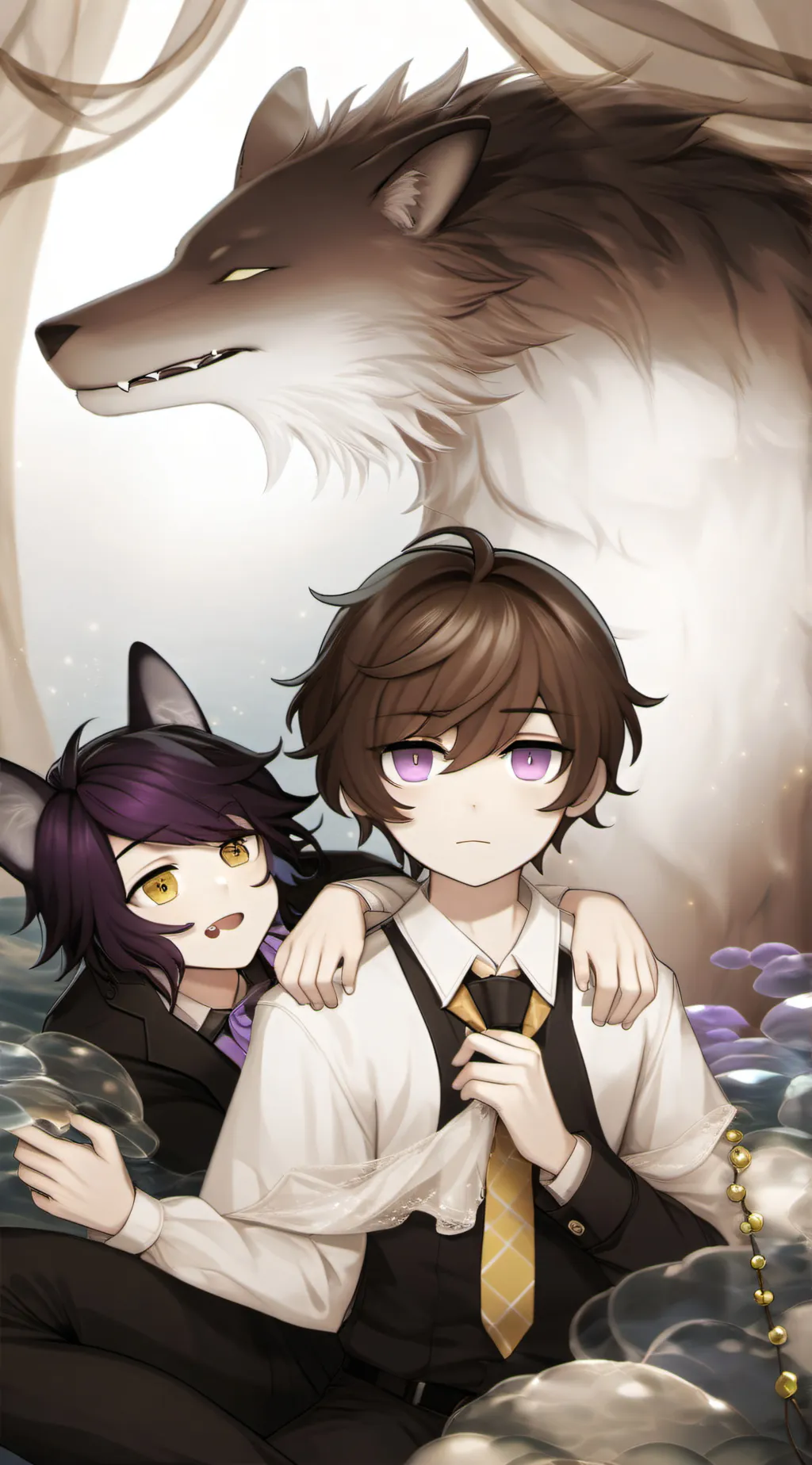 ai character: rian and sam background