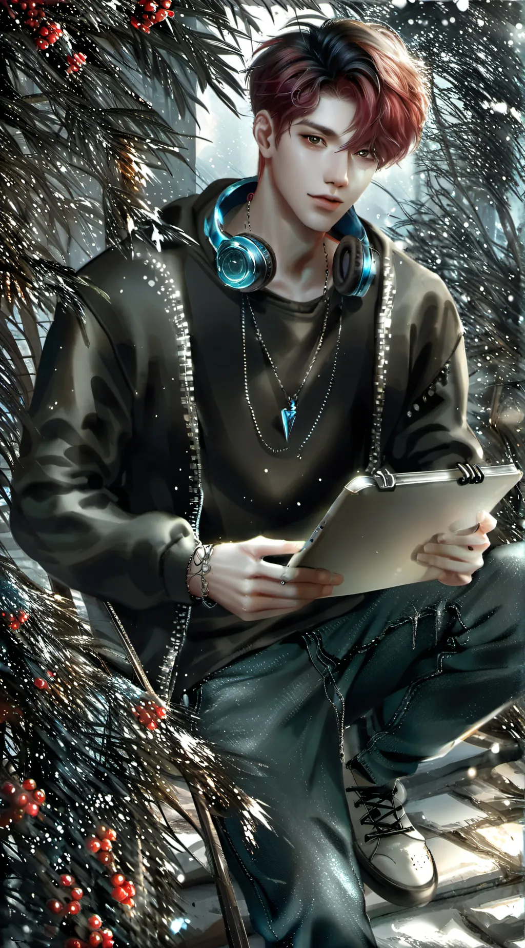 ai character: Max background