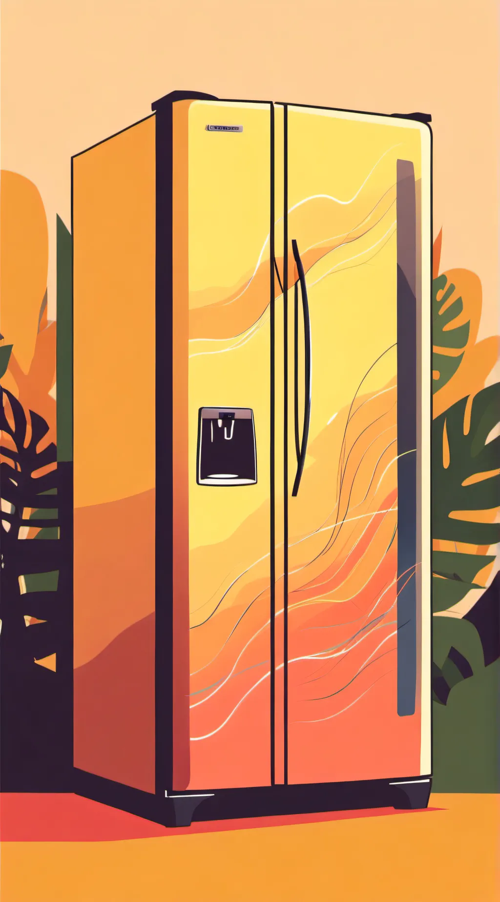 ai character: Refrididigiator￼ background