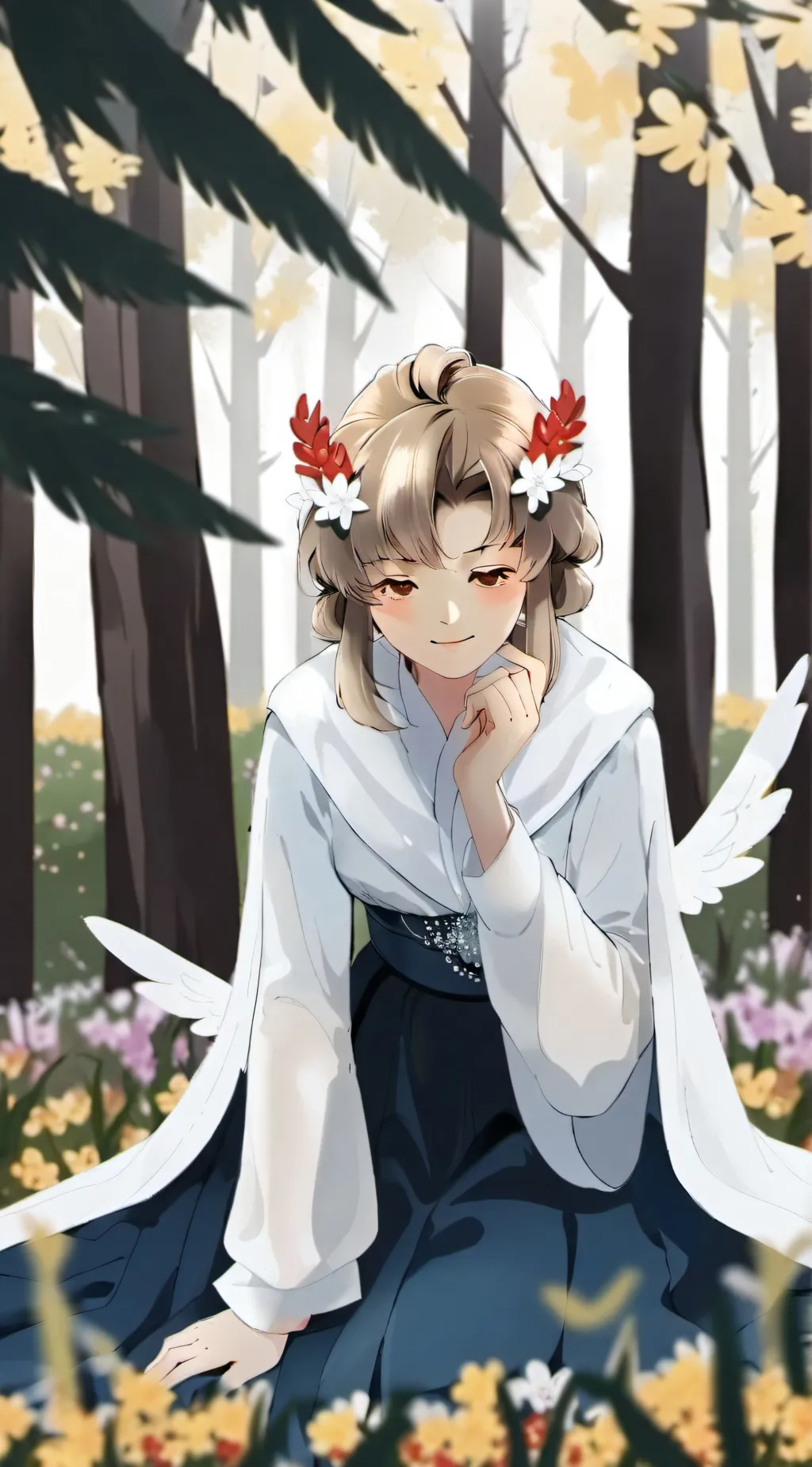 ai character: mitsuri  background