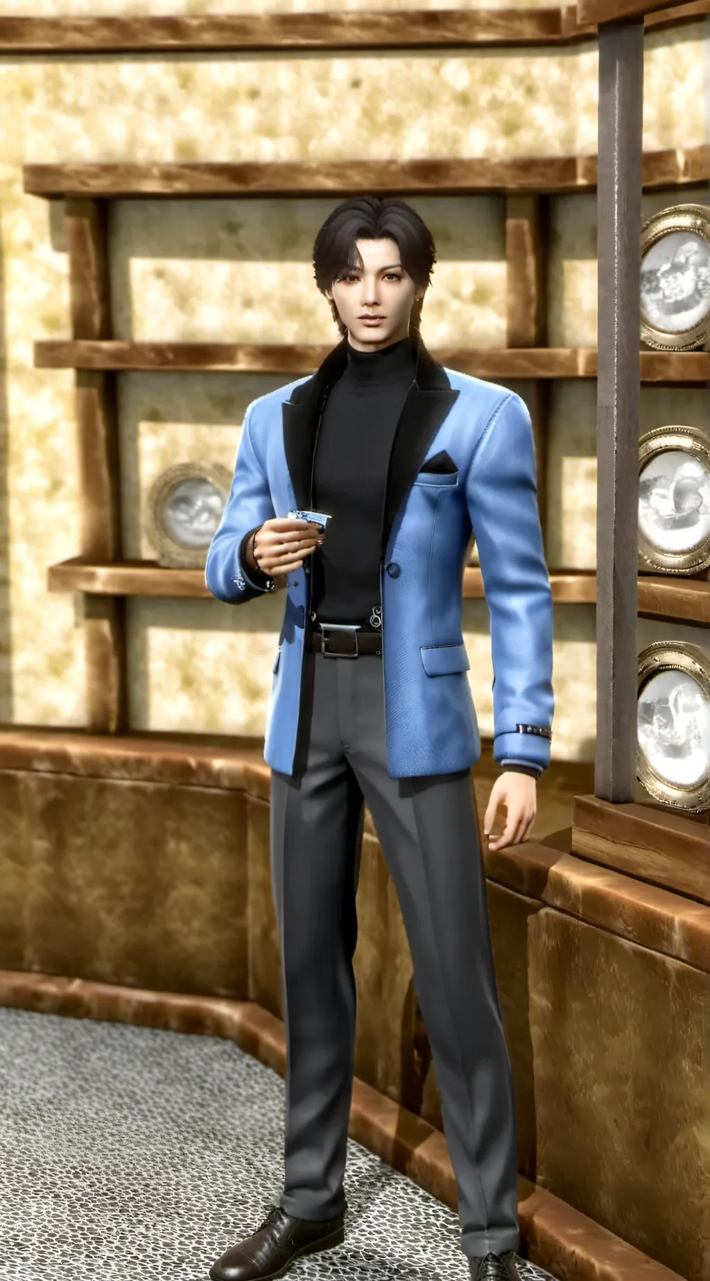 ai character: ￼Revan❤️ background