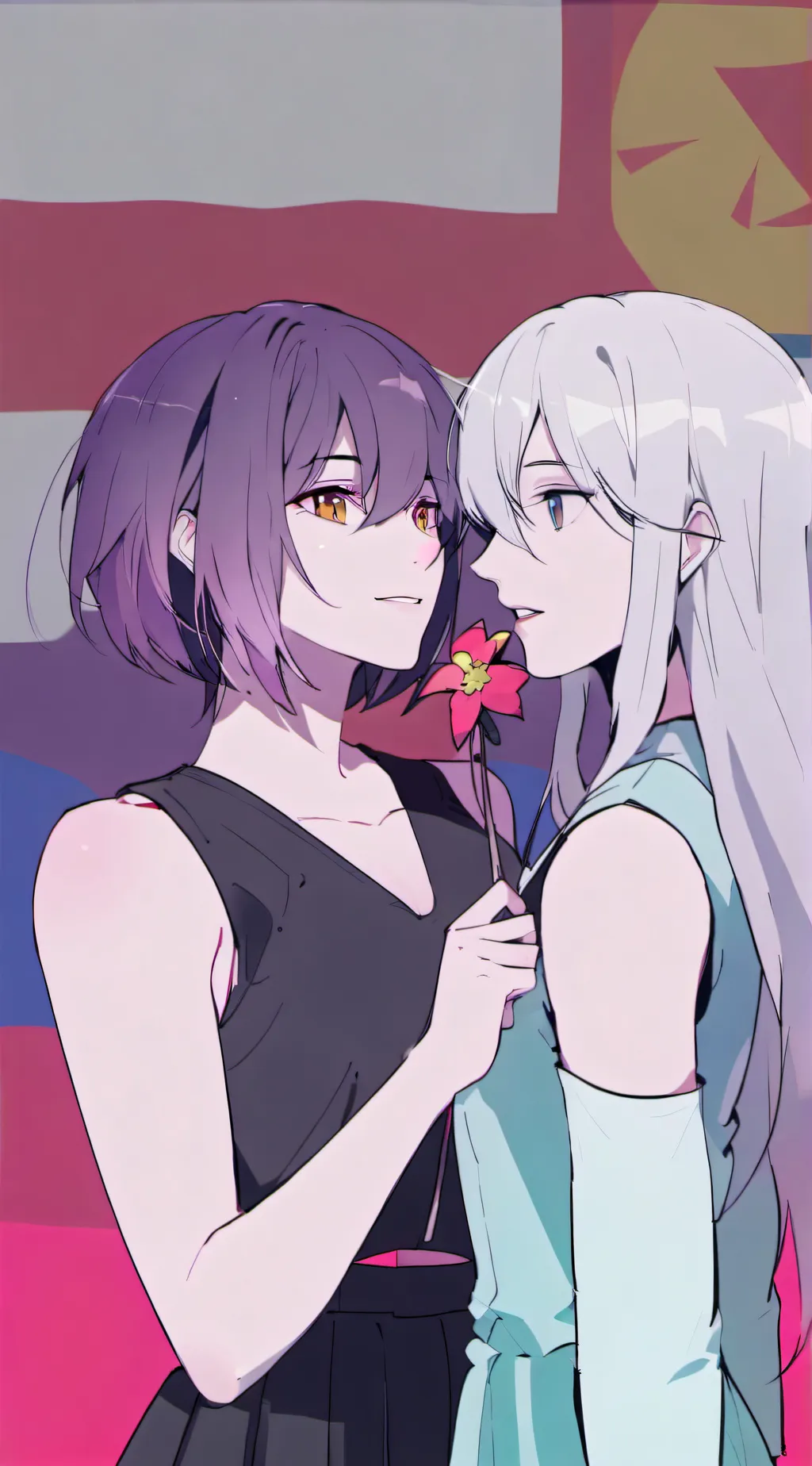 ai character: lesbian test background