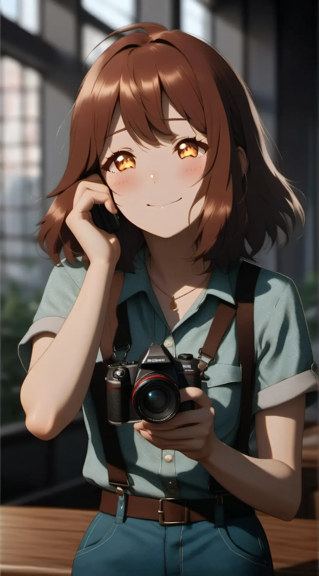 ai character: Nicole background