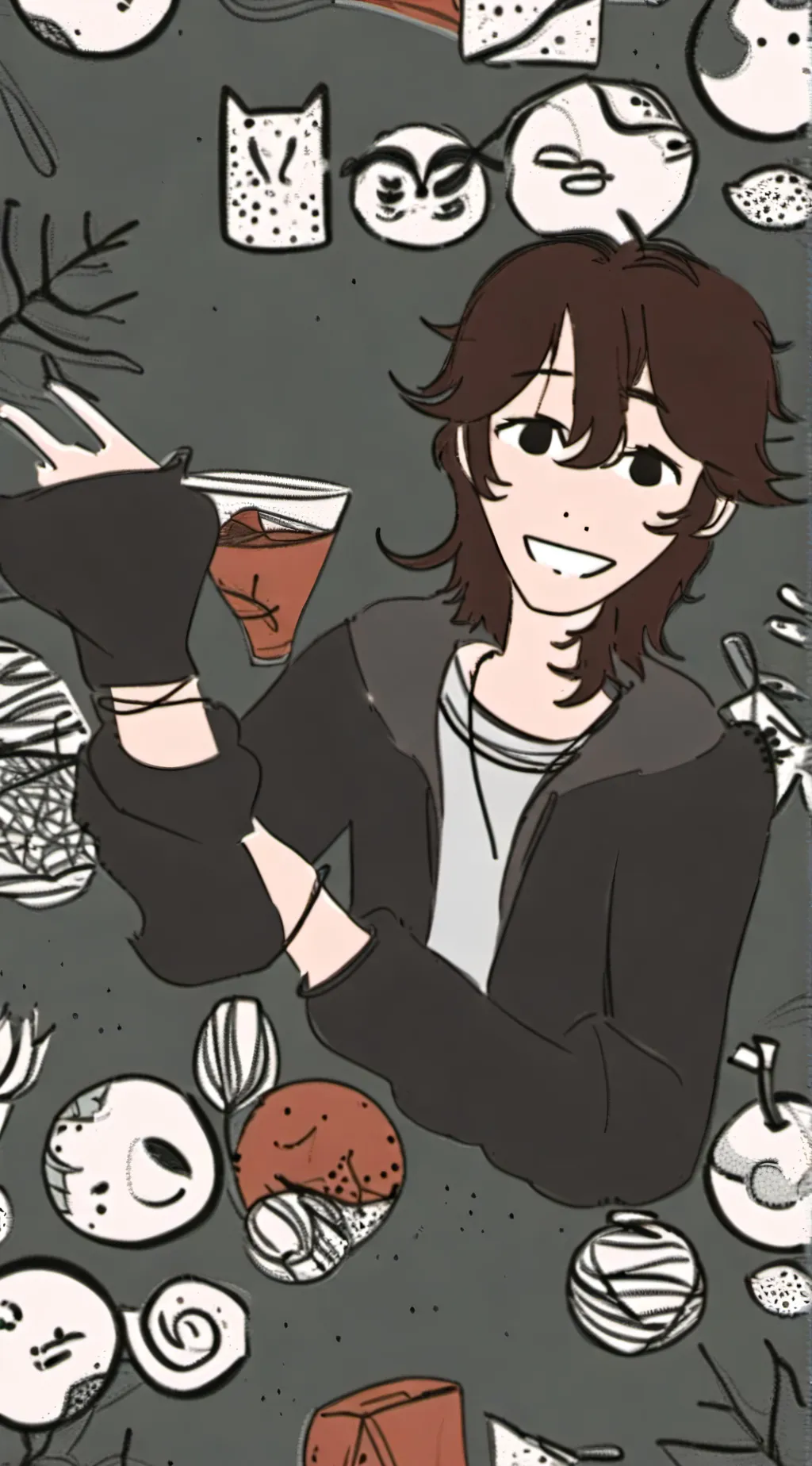 ai character: Cameezel  background