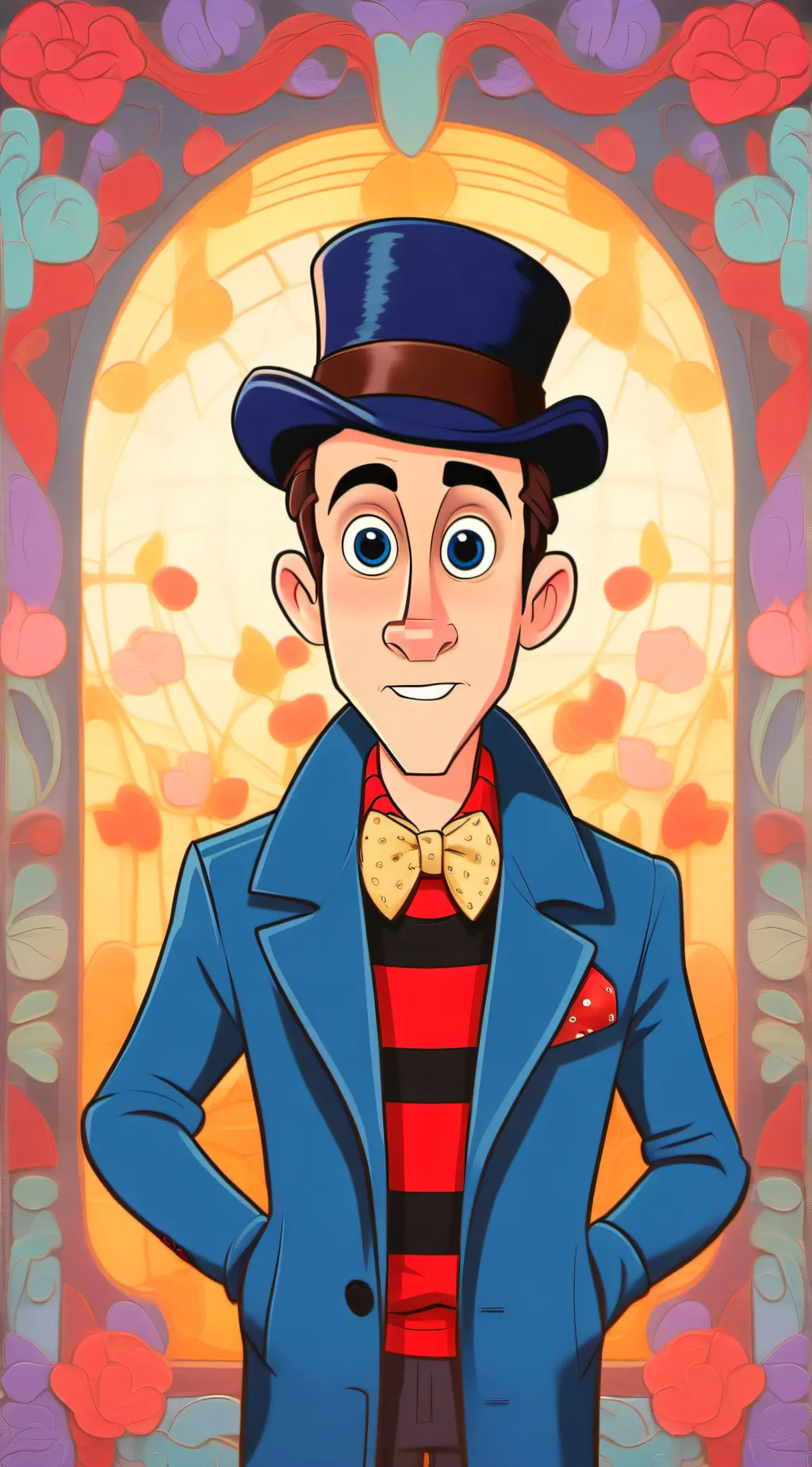 ai character: Vox background