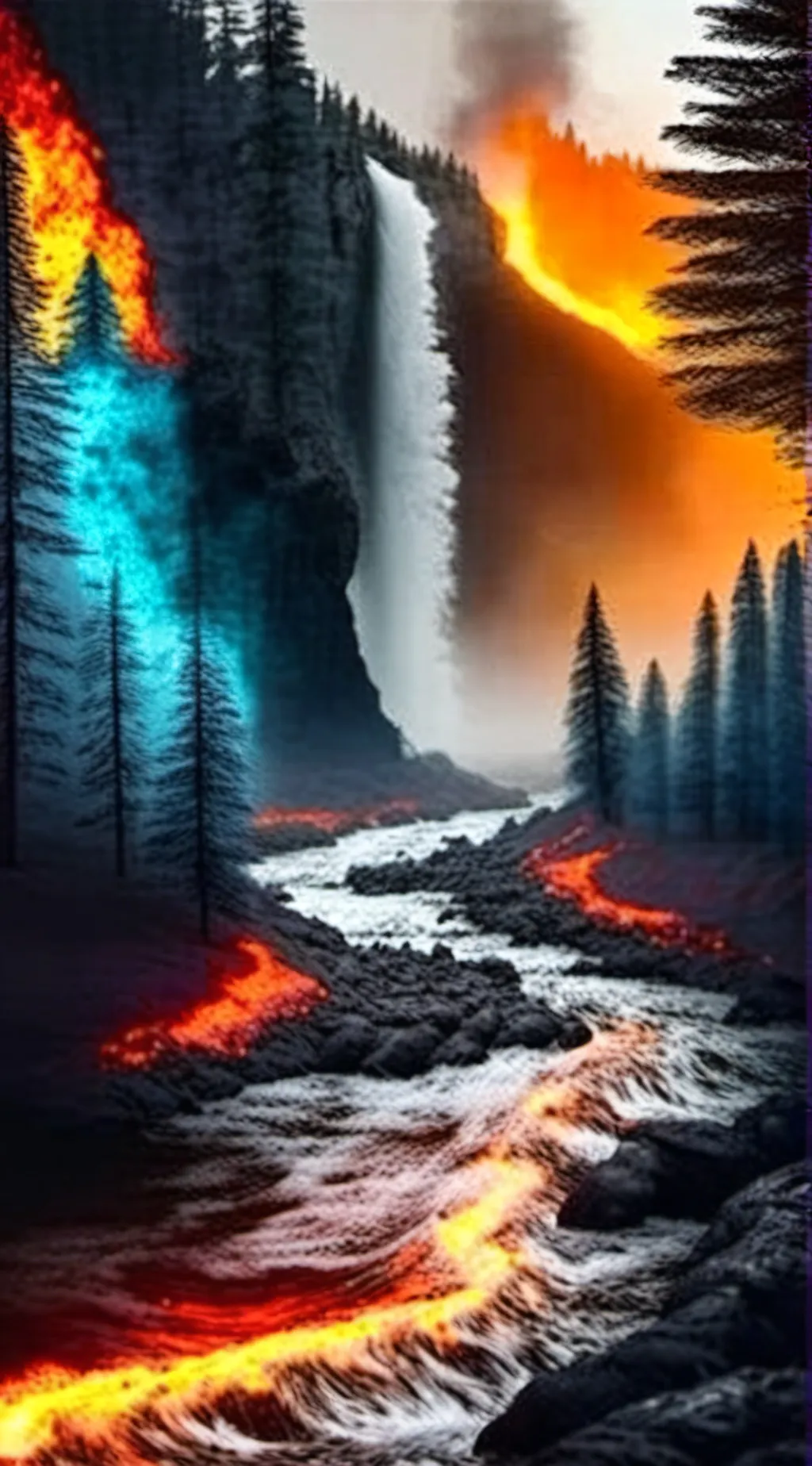 ai character: Elements [powers] background