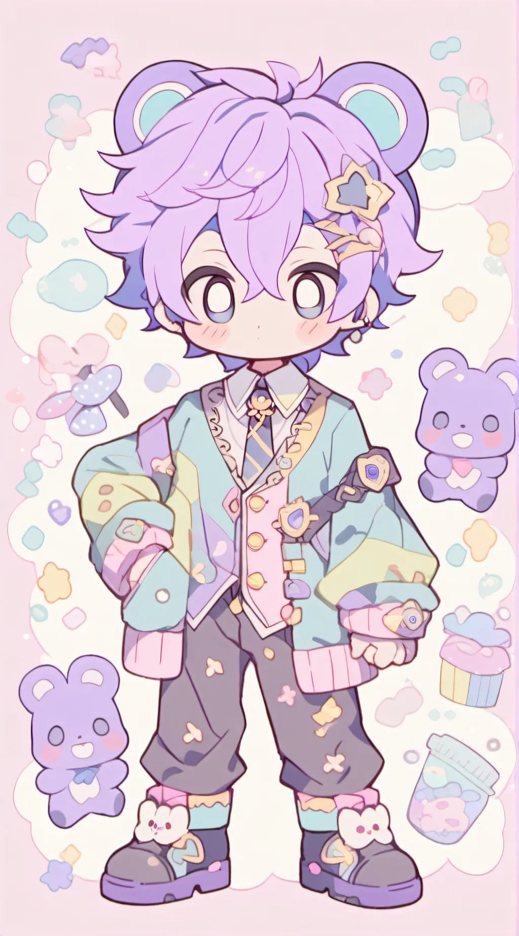 ai character: Victor background