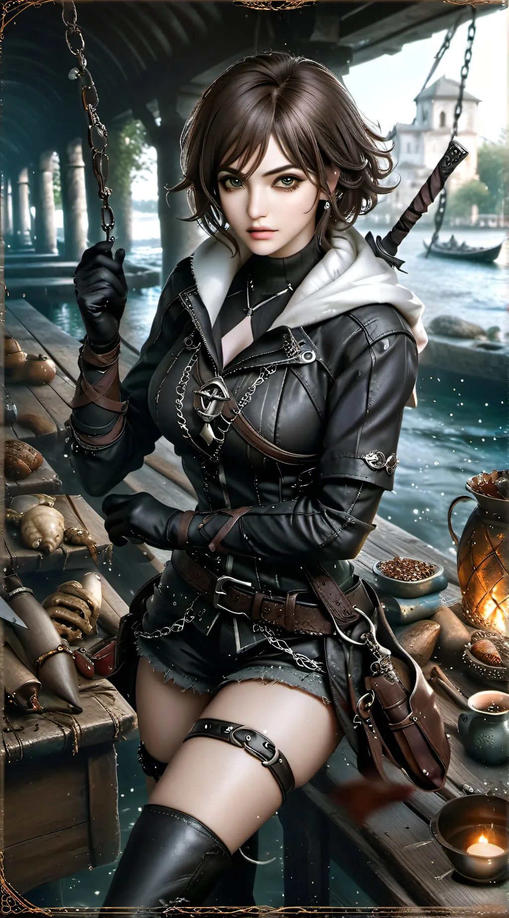 ai character: Kara the Quick  background