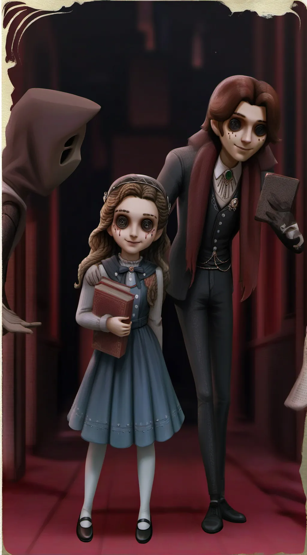 ai character: Creepypasta background