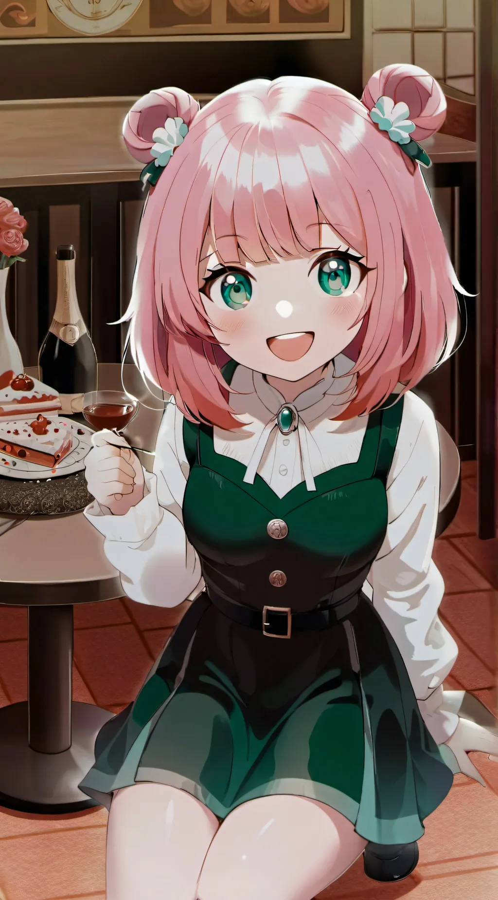 ai character: anya  background