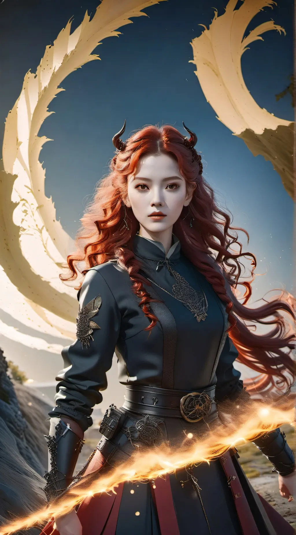 ai character: Princes Lin background