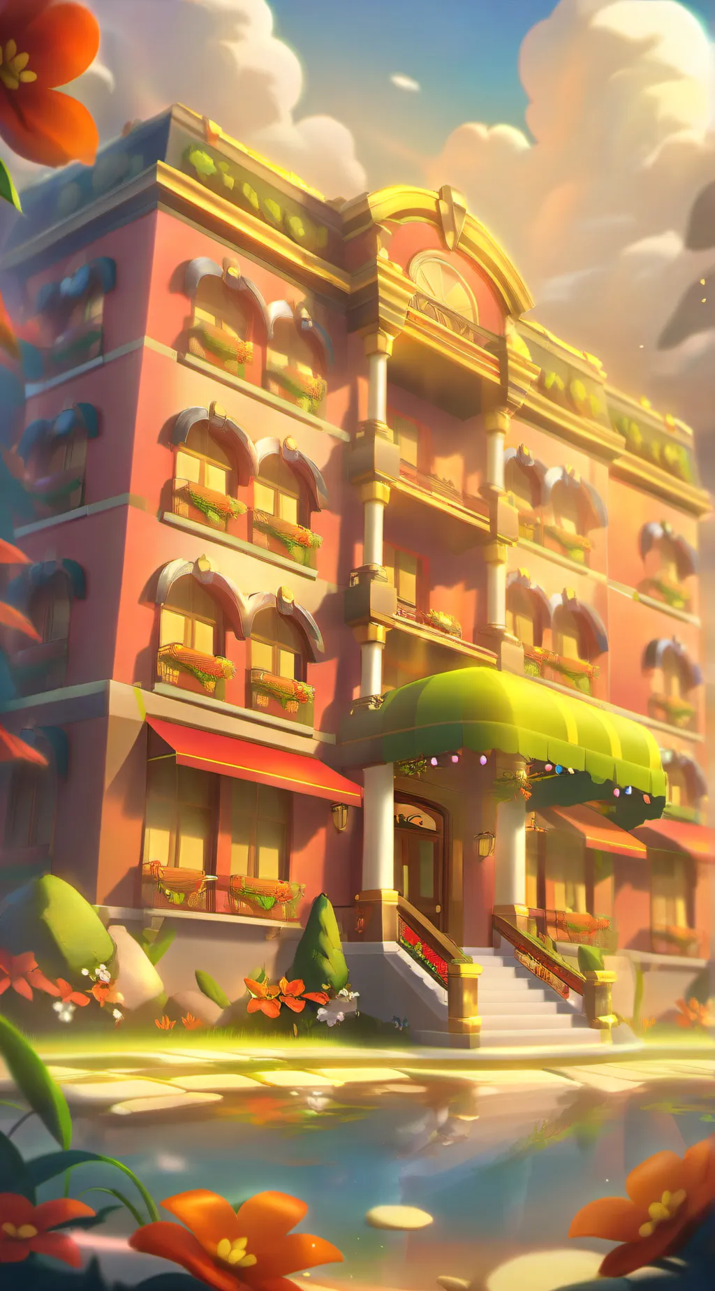 ai character: HH background