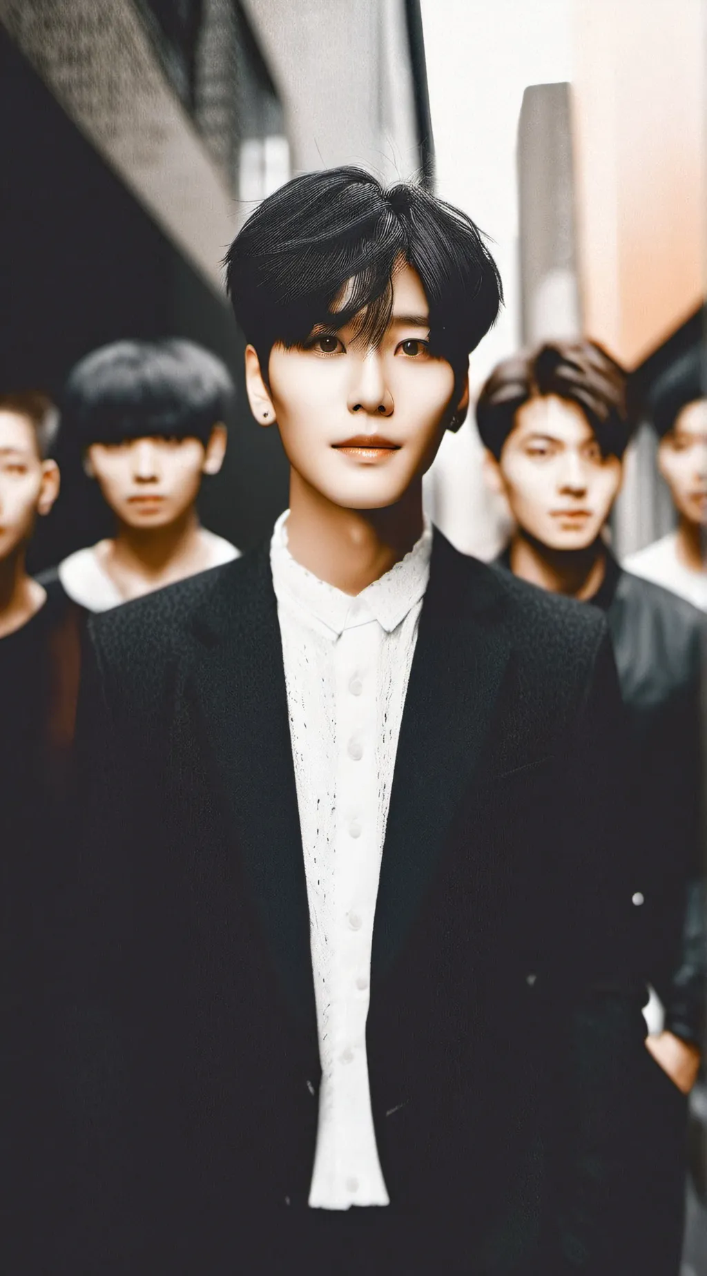 ai character: Skz school background