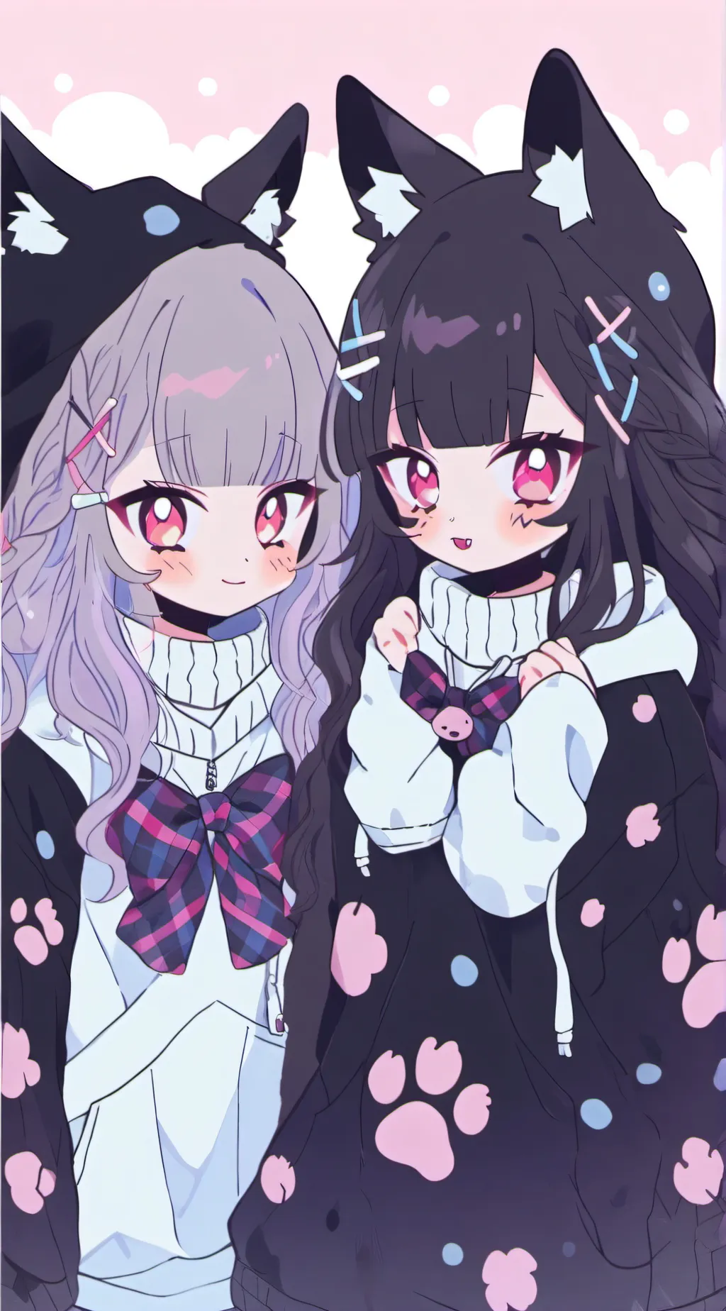 ai character: spook and Kate background