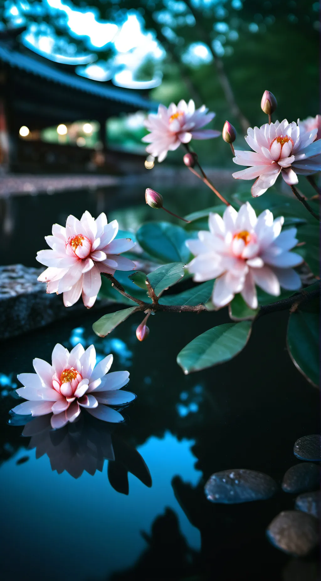 ai character: Luna  background